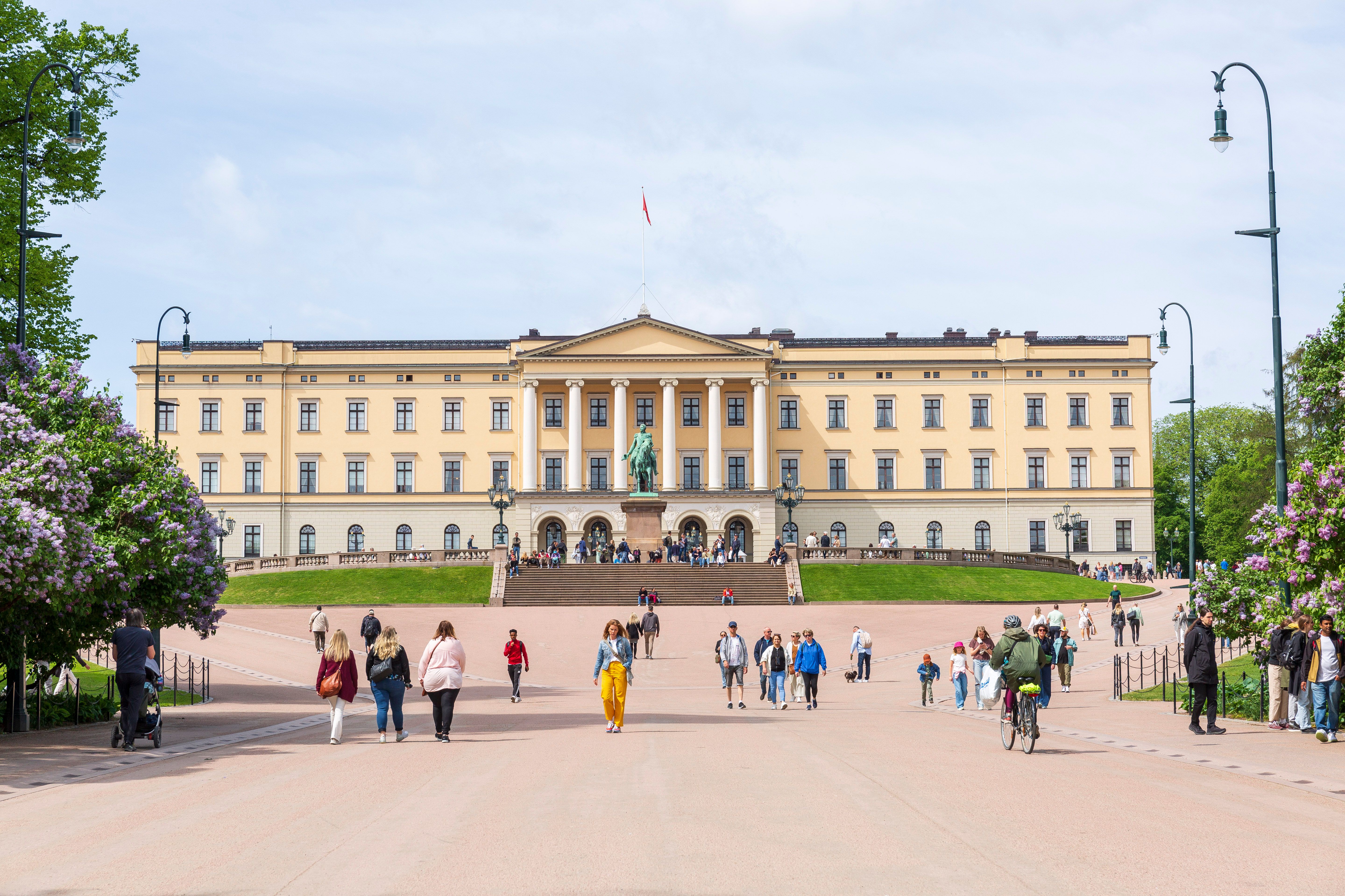 The kongelige slott i Oslo