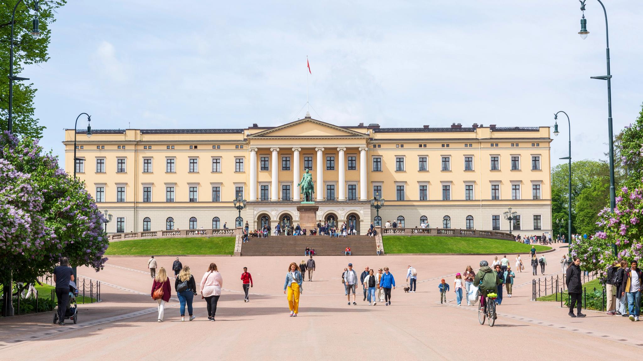 The kongelige slott i Oslo