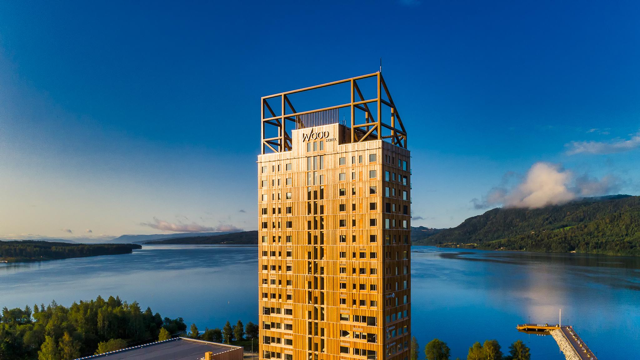 Wood hotel i Brummundal