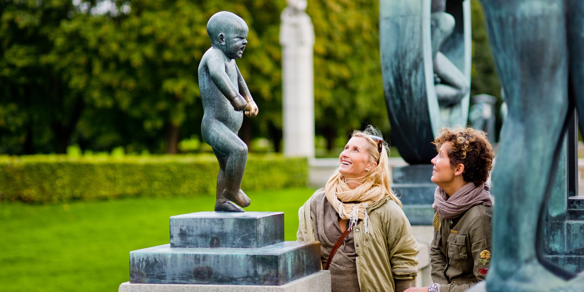 Planlegg reisen til Oslo og besøk Vigelandsparken