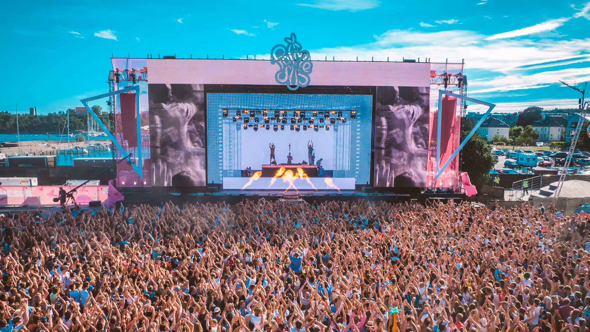 Palmesus music festival in Kristiansand, Southern Norway