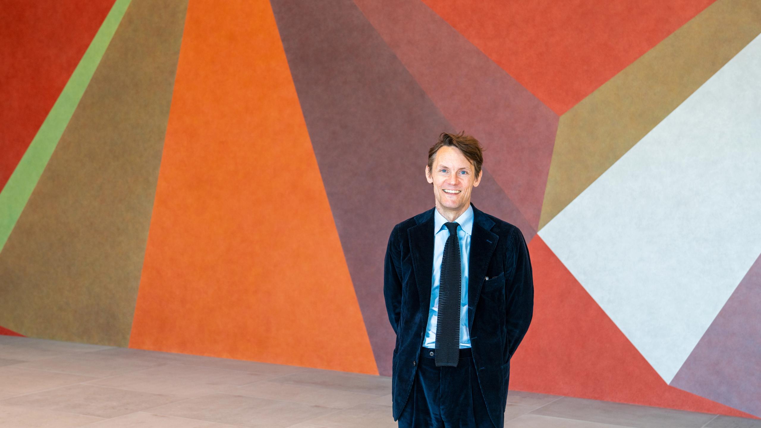 Markedsdirektør, Tord Krogtoft, på Nasjonalmuseet.