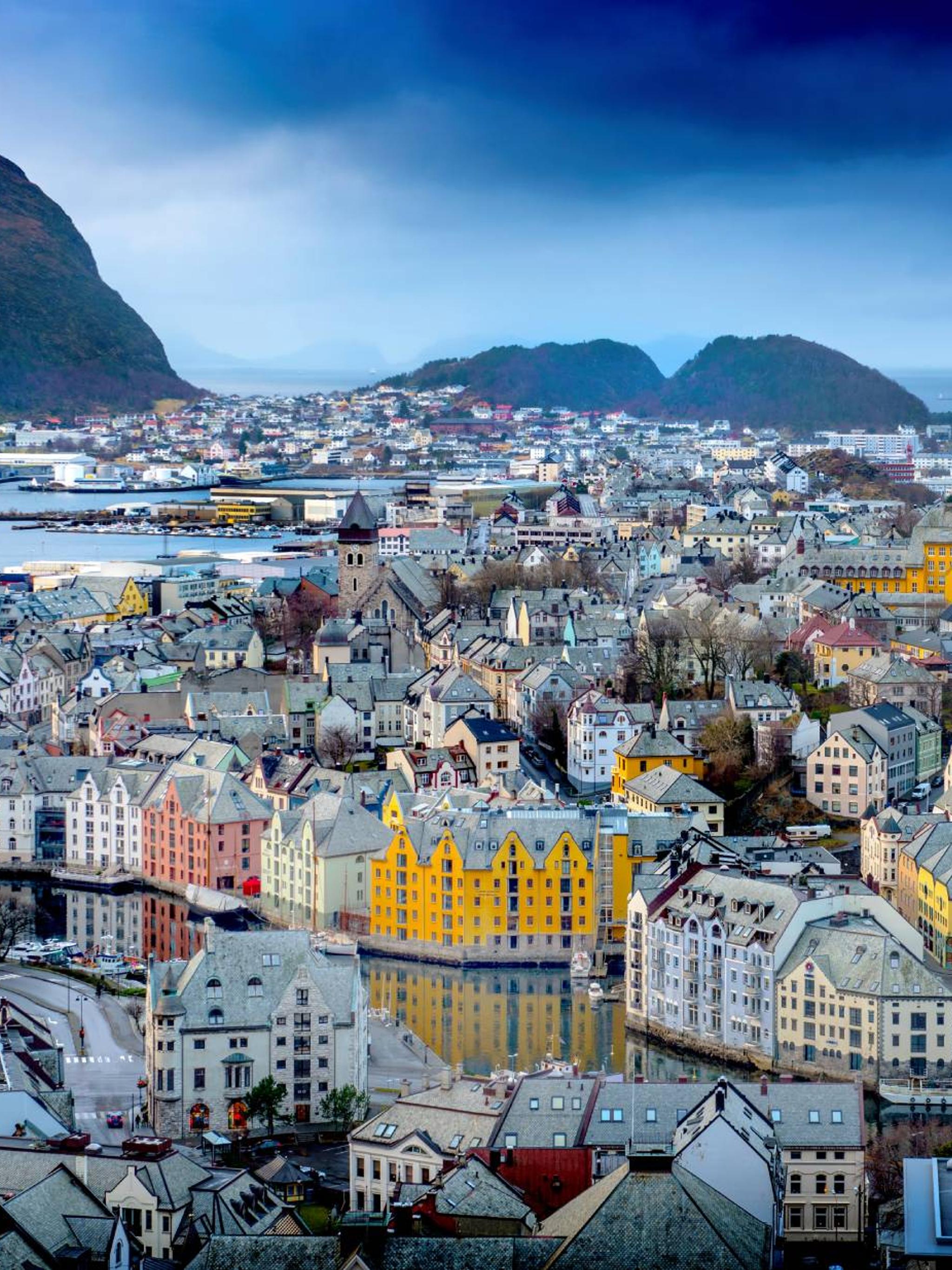 View of Ålesund from Aksla