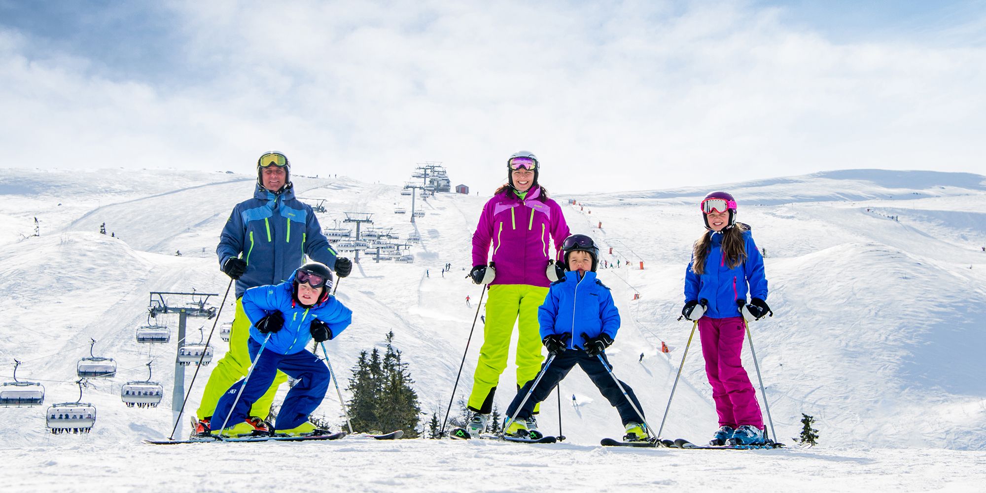 Alpine skiing in Trysil, one of Norway’s best ski resorts