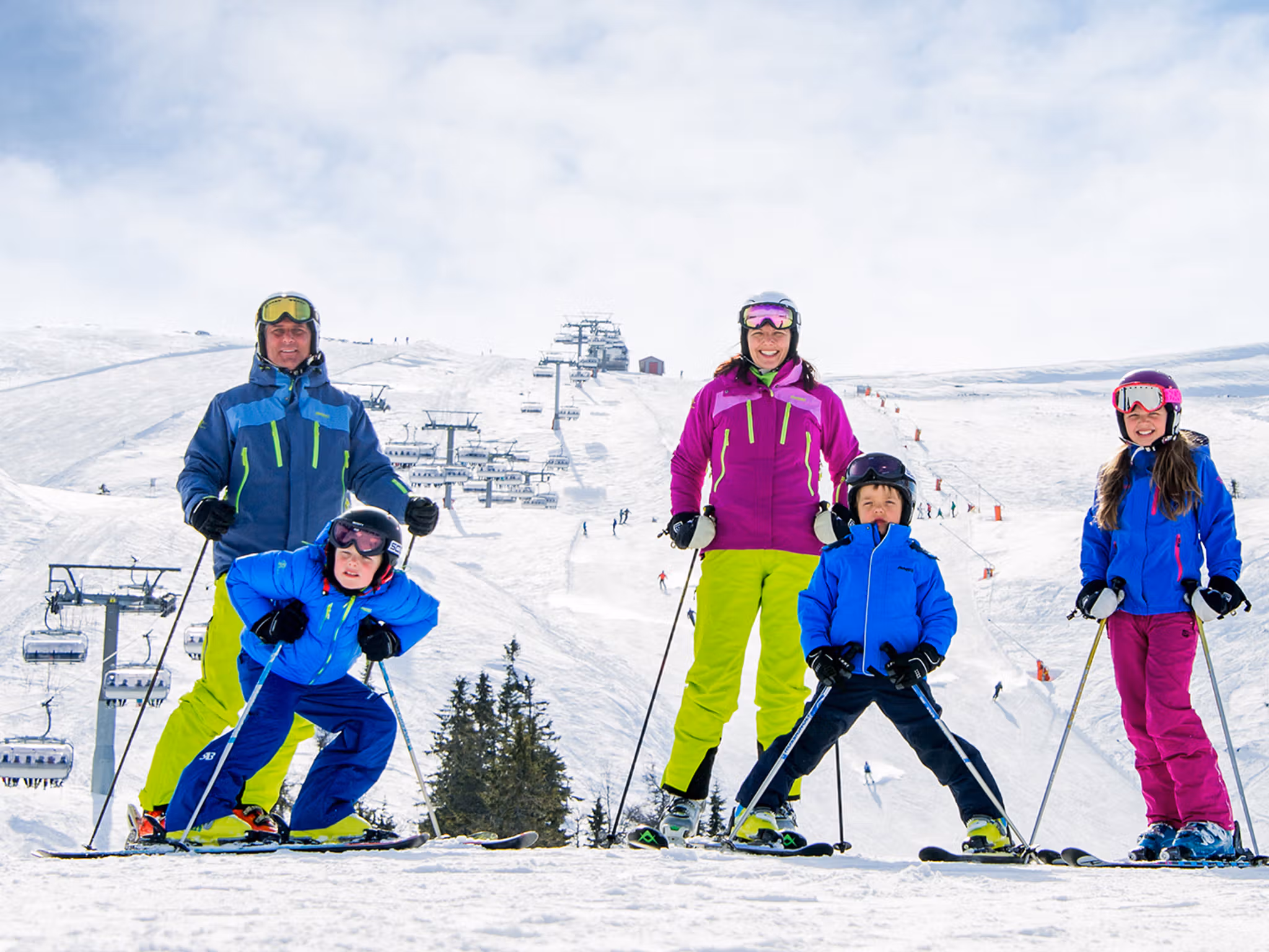 Alpine skiing in Trysil, one of Norway’s best ski resorts