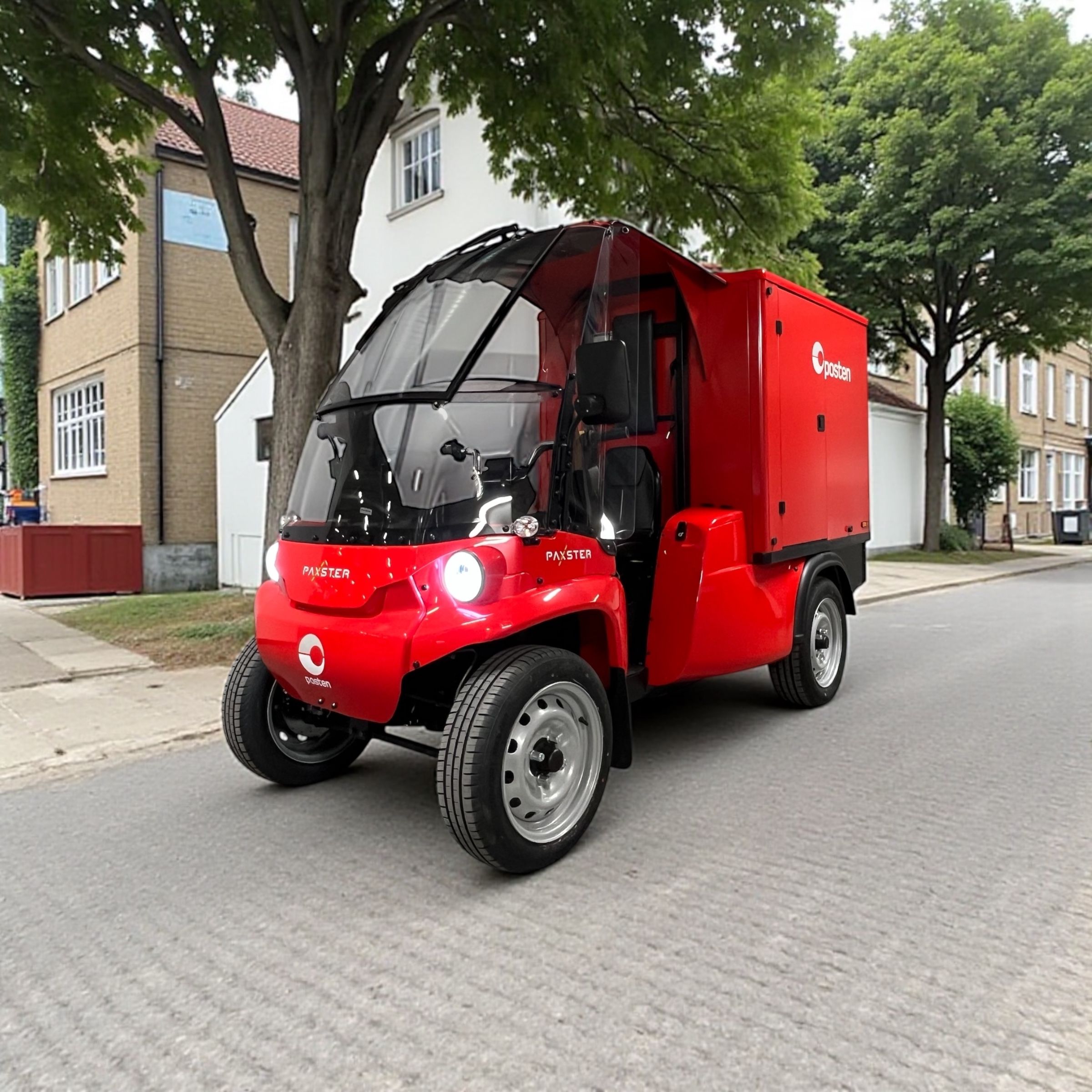 Norwegian post car made by Paxter