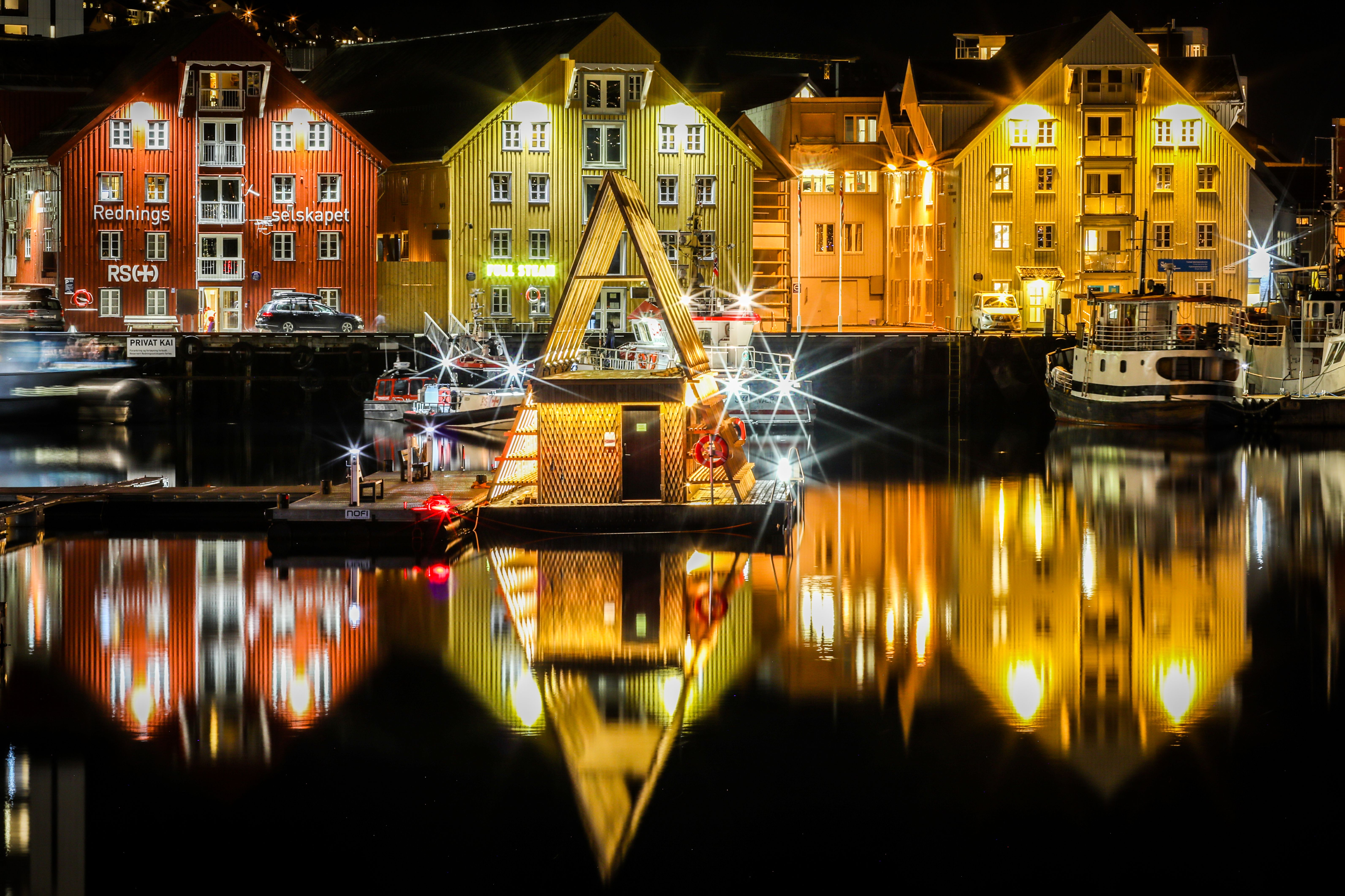 Pust sauna i Tromsø
