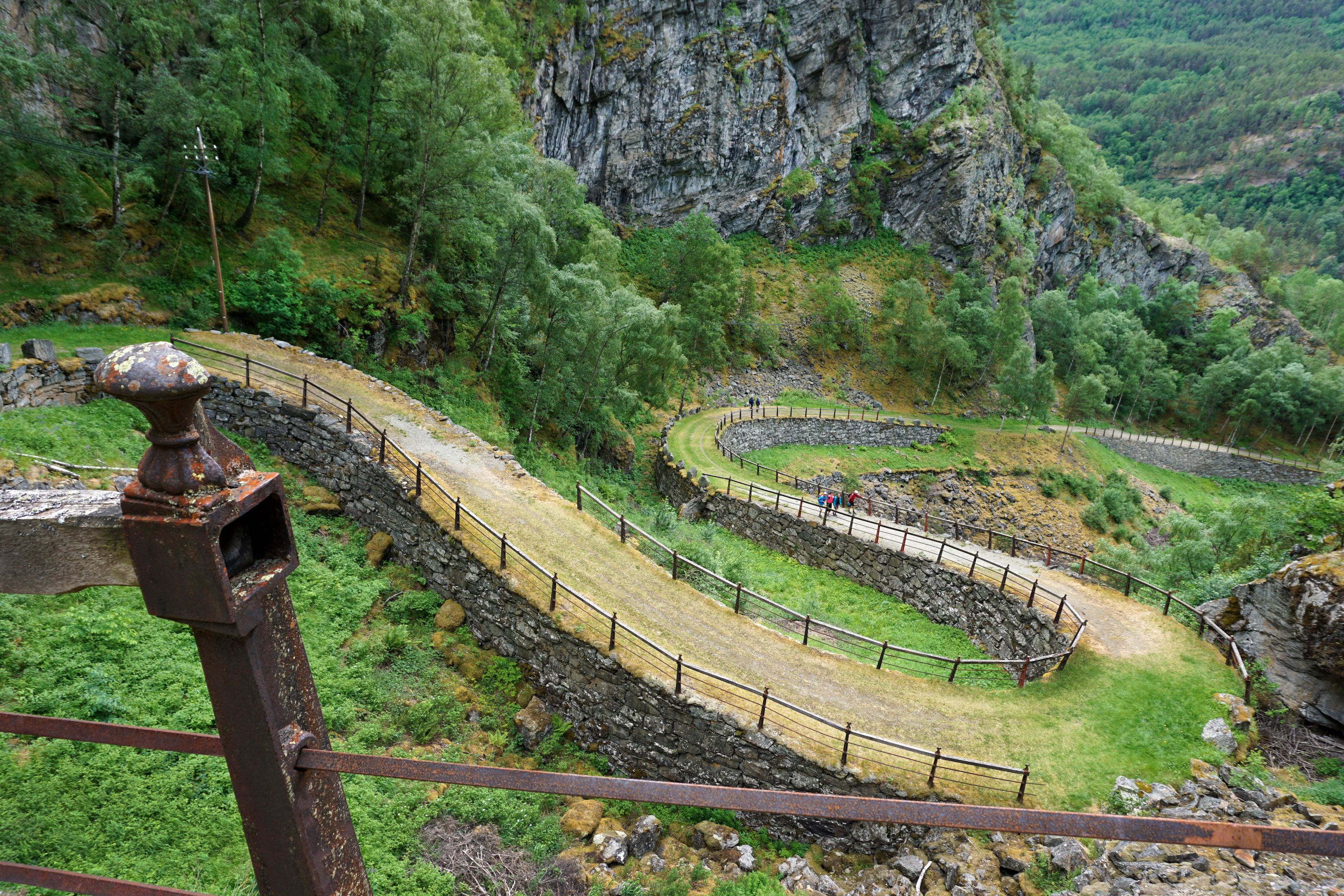 Vindhellavegen, Lærdal, Norway