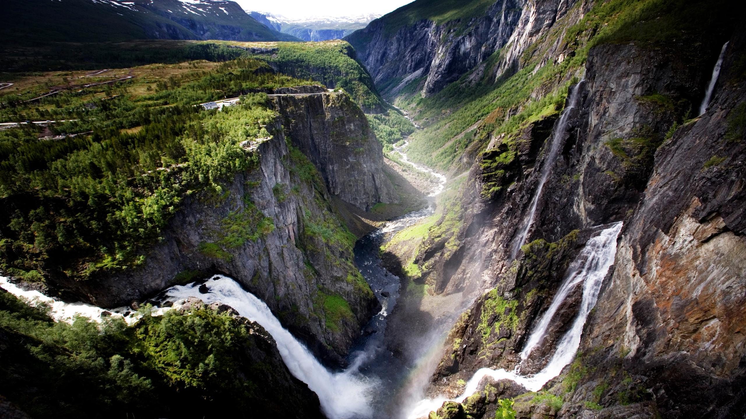 Utsikt over Vøringsfossen
