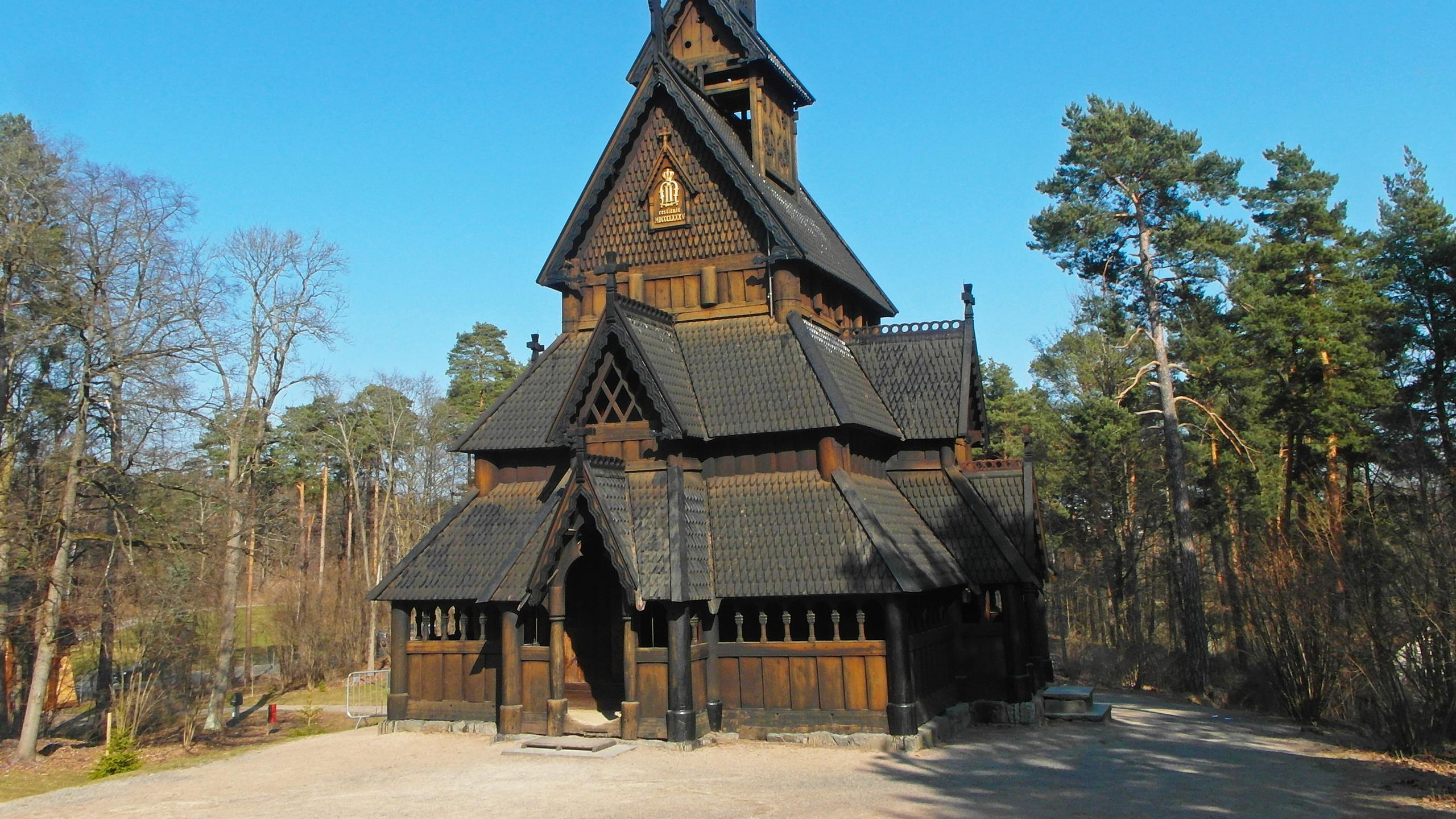 Stave Church at Norsk Folkemuseum