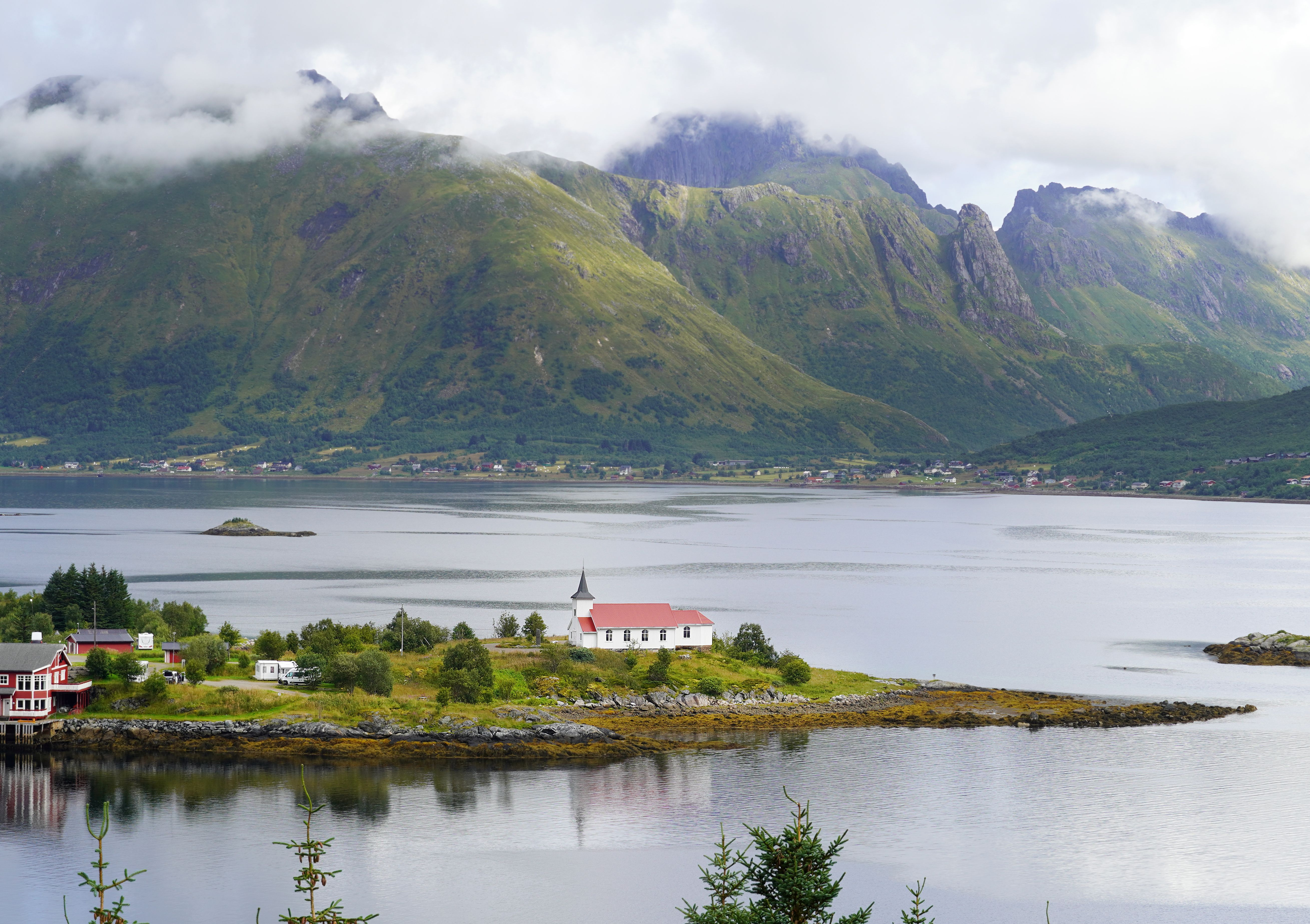 Sildpollnes chapel in Lofoten 