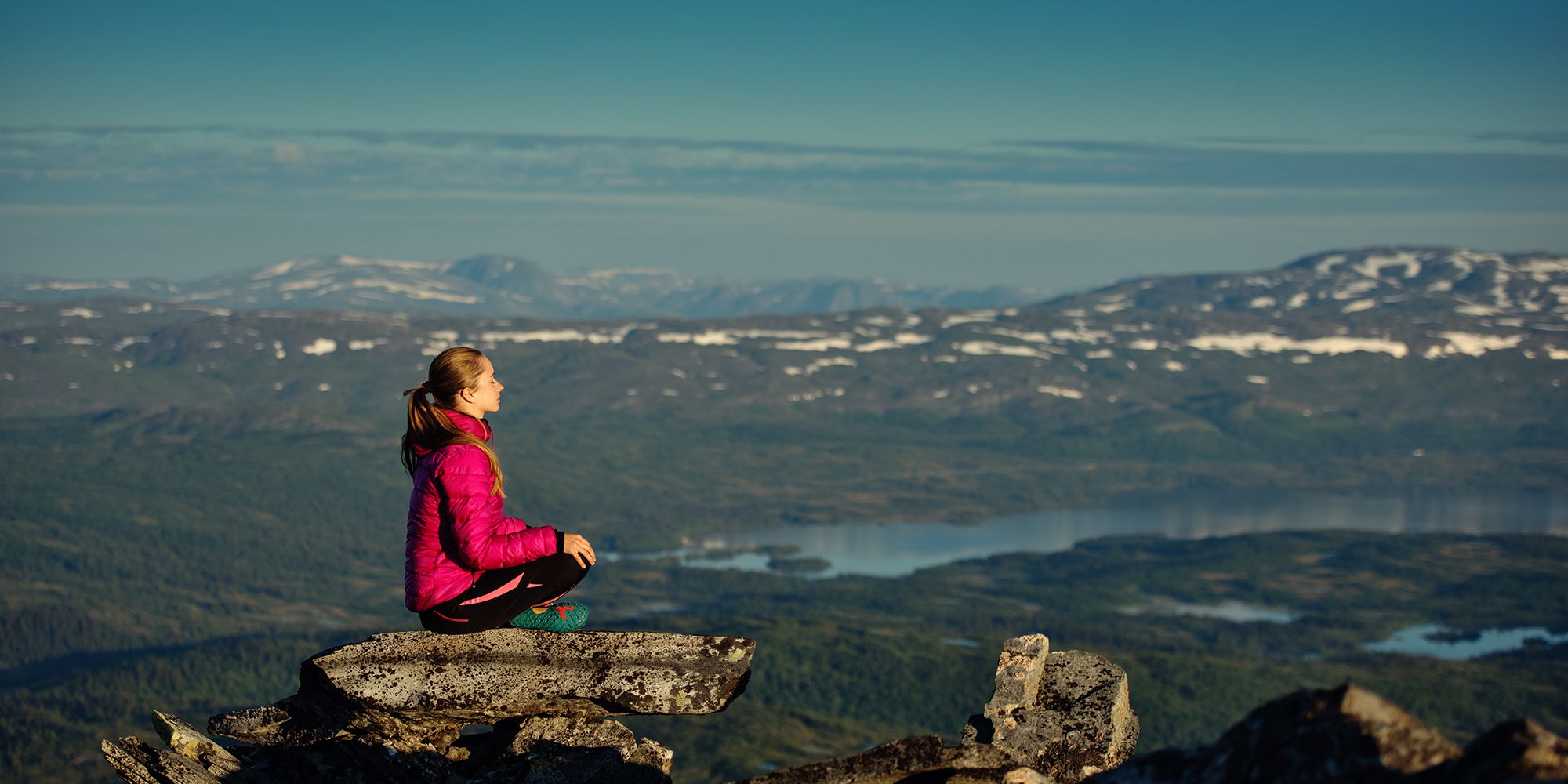 View from mount Dærga in Børgefjell national park, Namdalen, Trøndelag