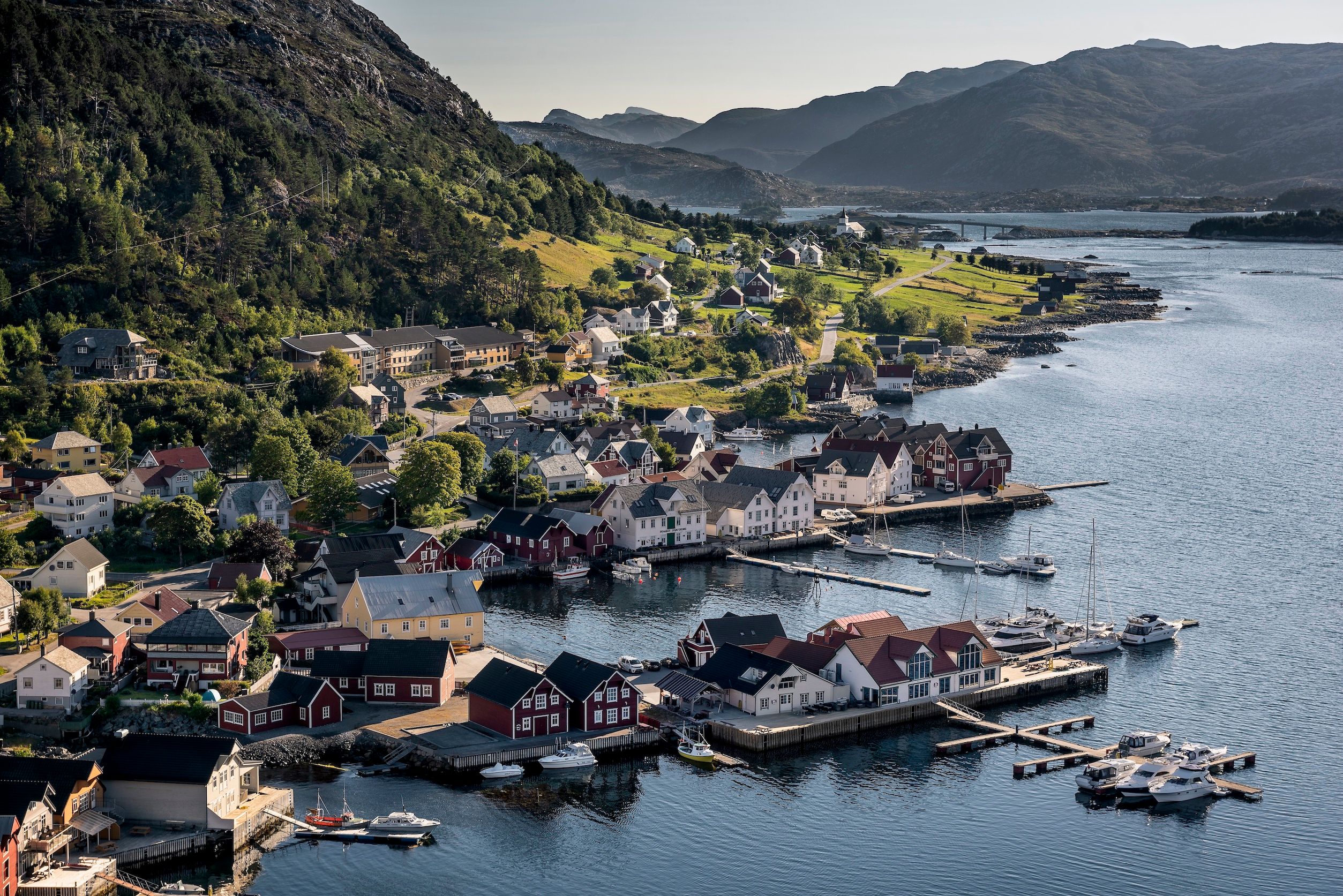 An old fishing village.