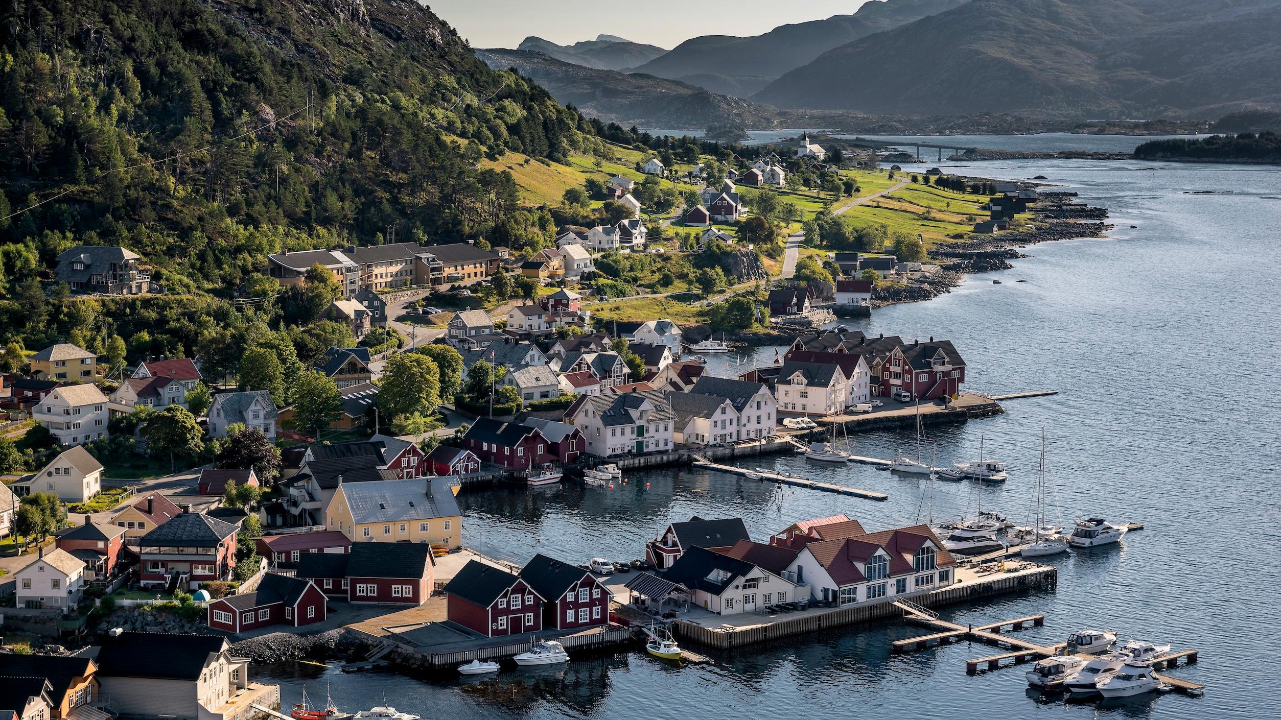 An old fishing village.