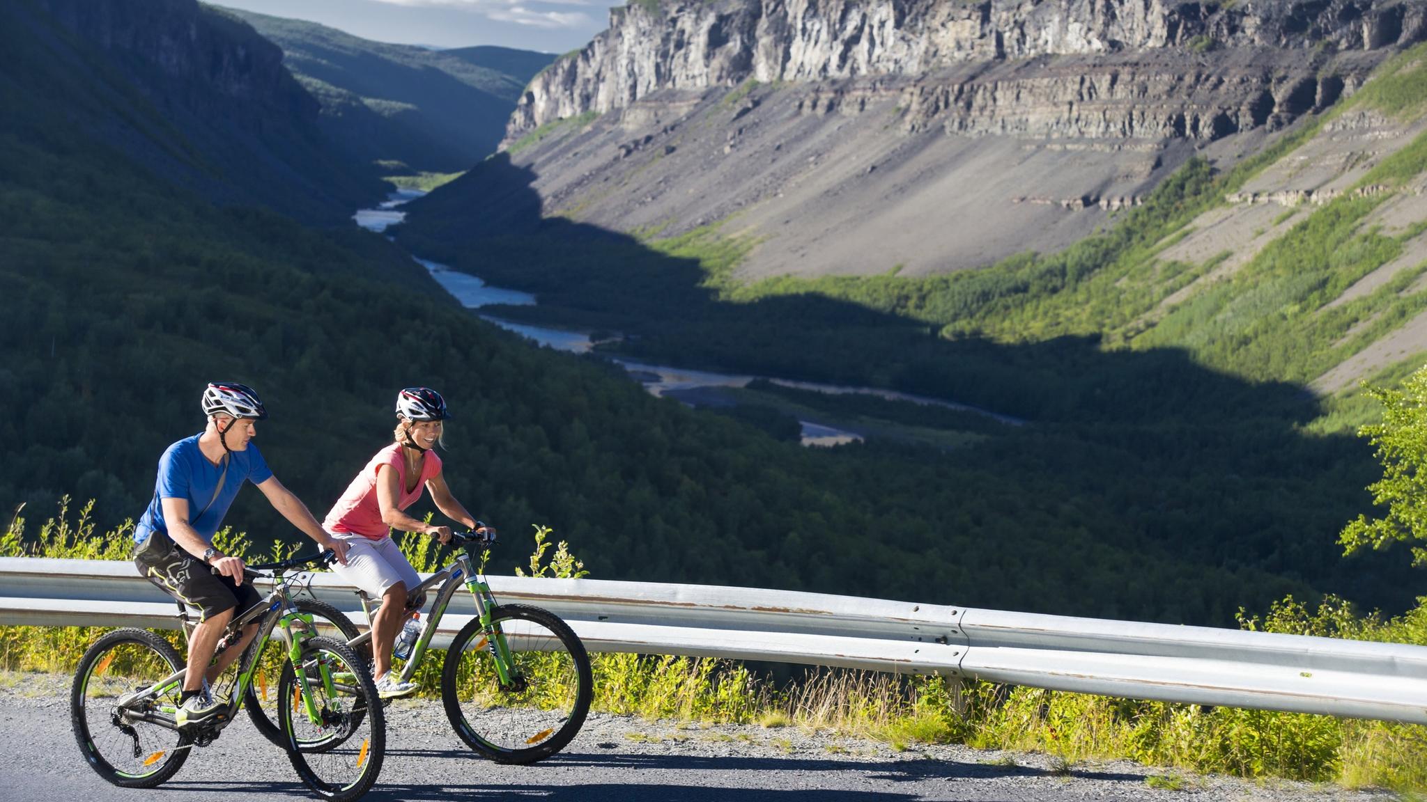Biking in Alta