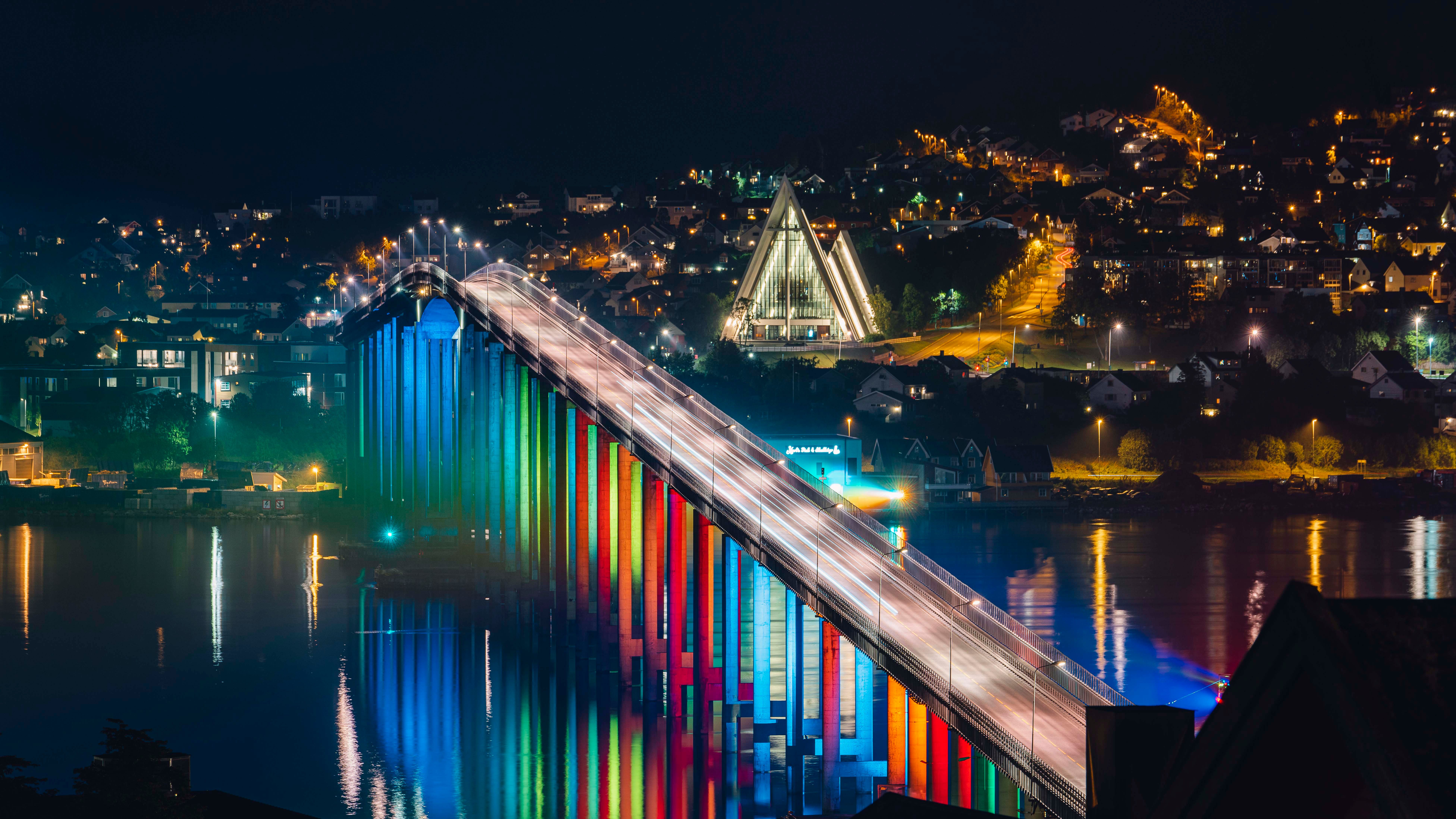 Tromsø and Ishavskatedralen, Northern Norway