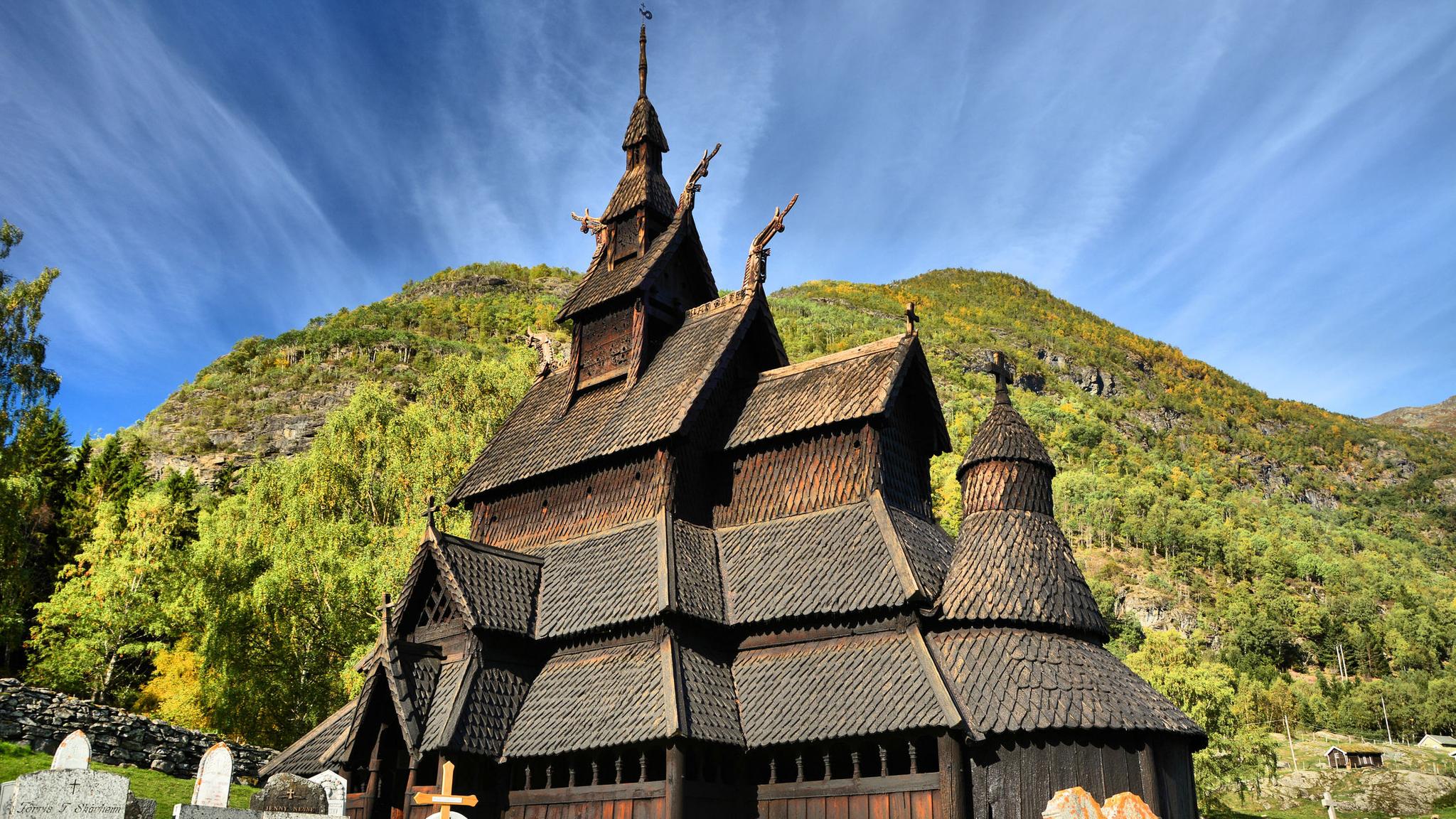 Borgund stavkirke, Lærdal