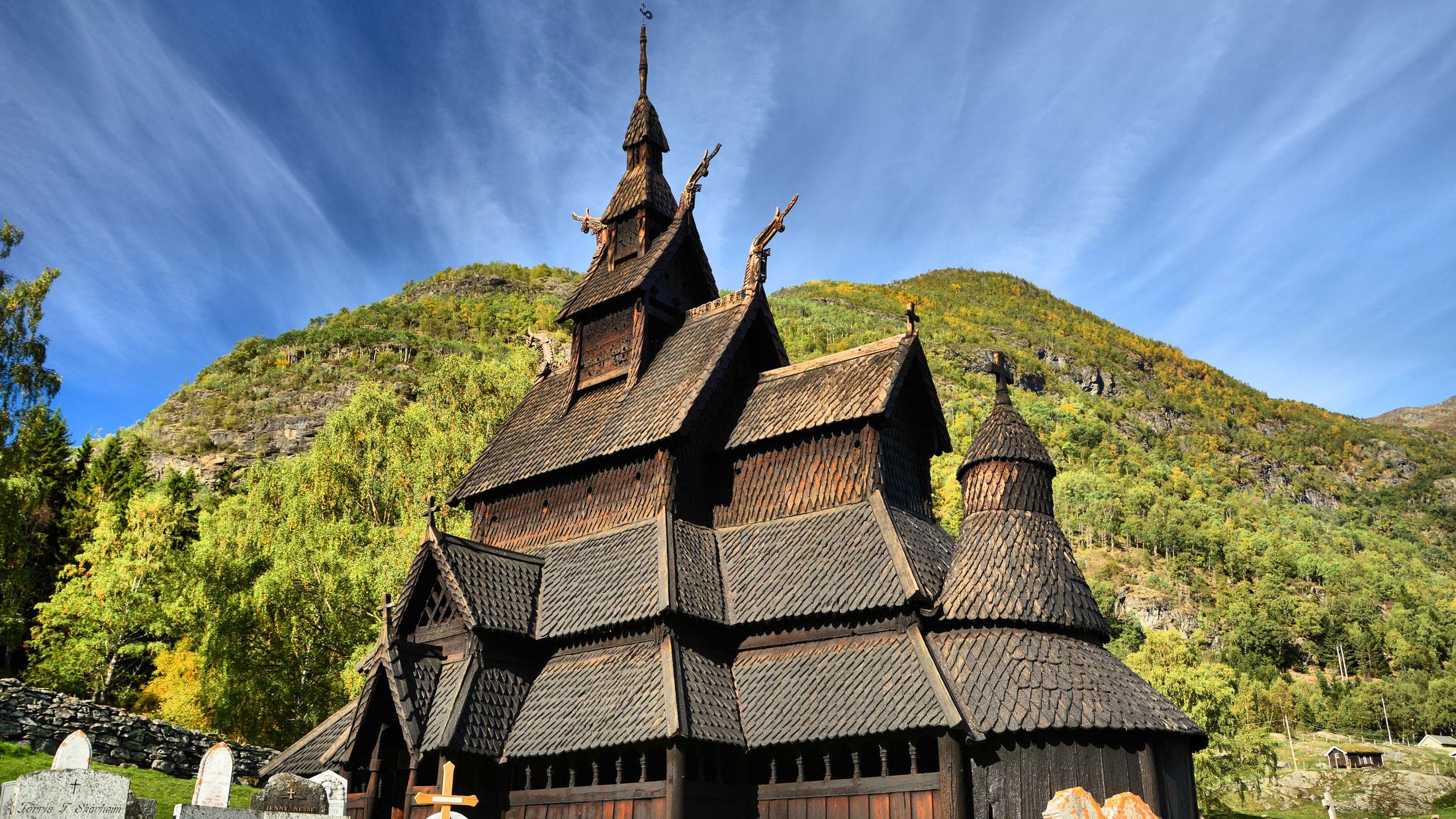 Borgund stavkirke, Lærdal