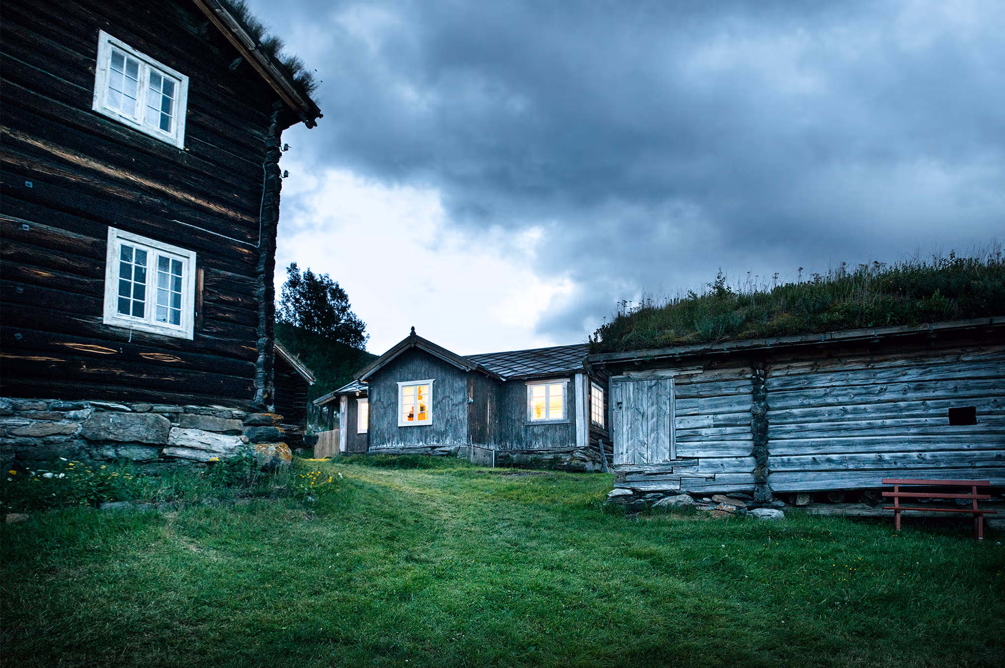 Budsjord pilgrim farm in Gudbrandsdalen, Eastern Norway