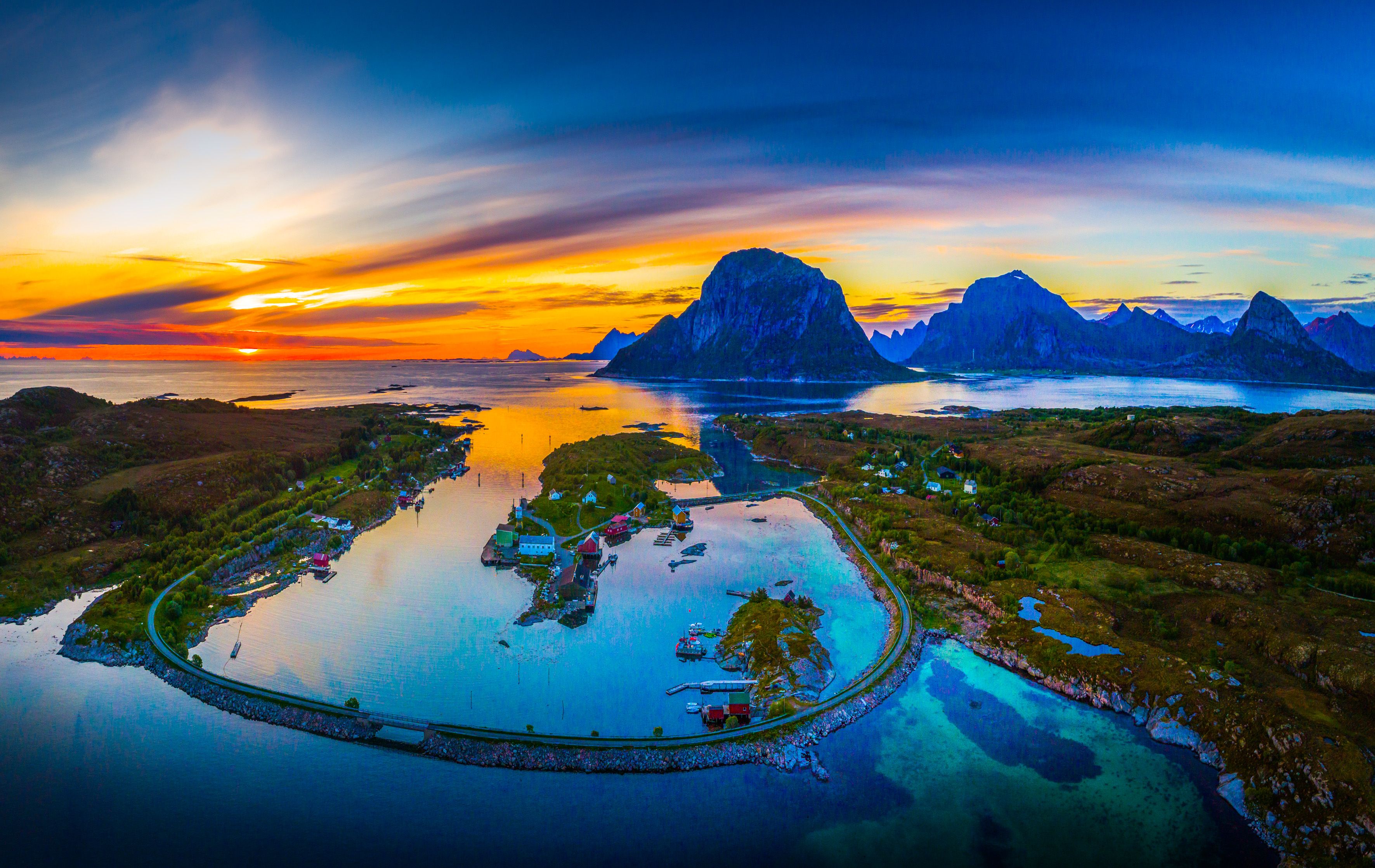 An island of the coast of Northern Norway.