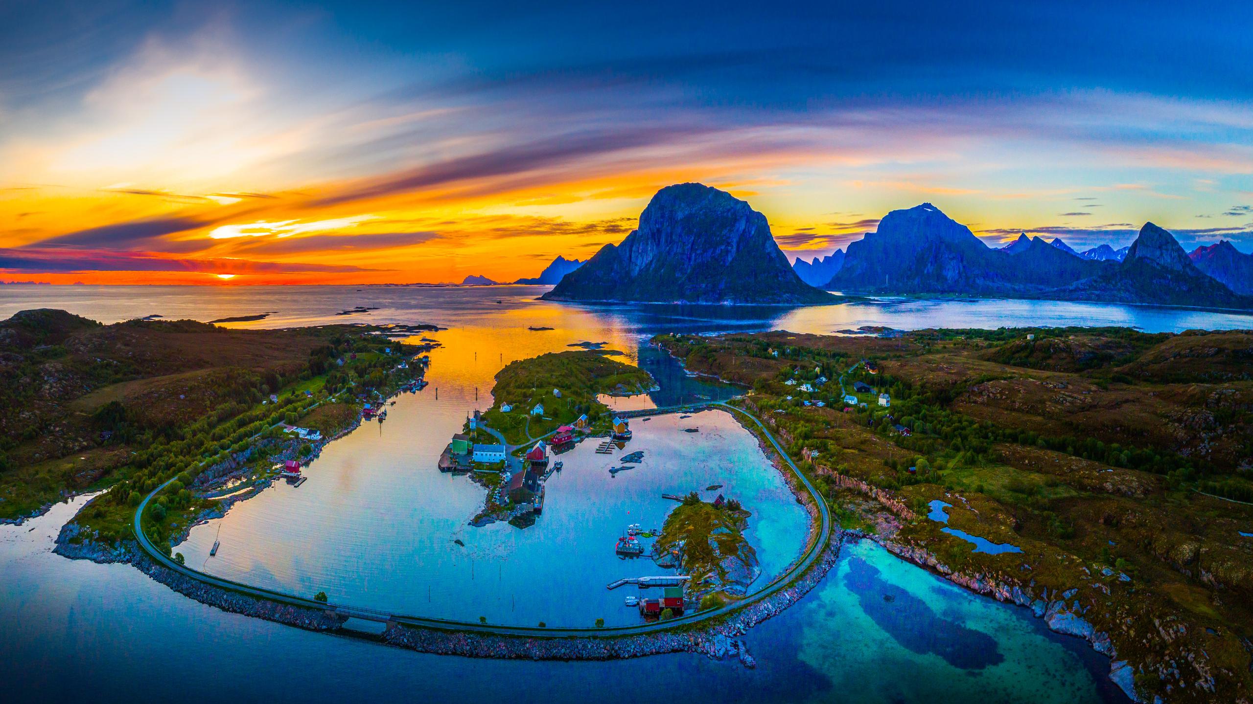 An island of the coast of Northern Norway.