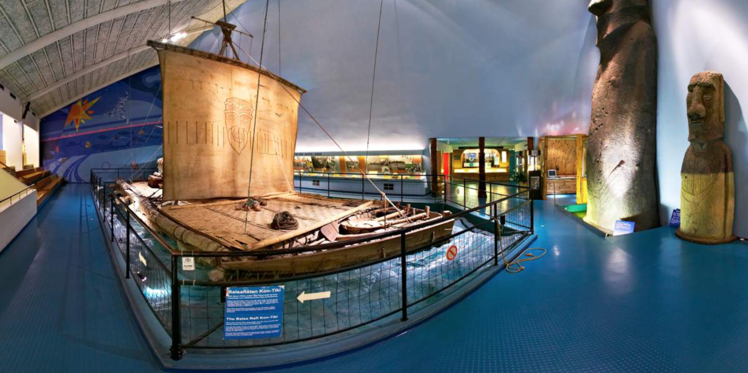 The Kon-Tiki Museum at Bygdøy in Oslo, Norway