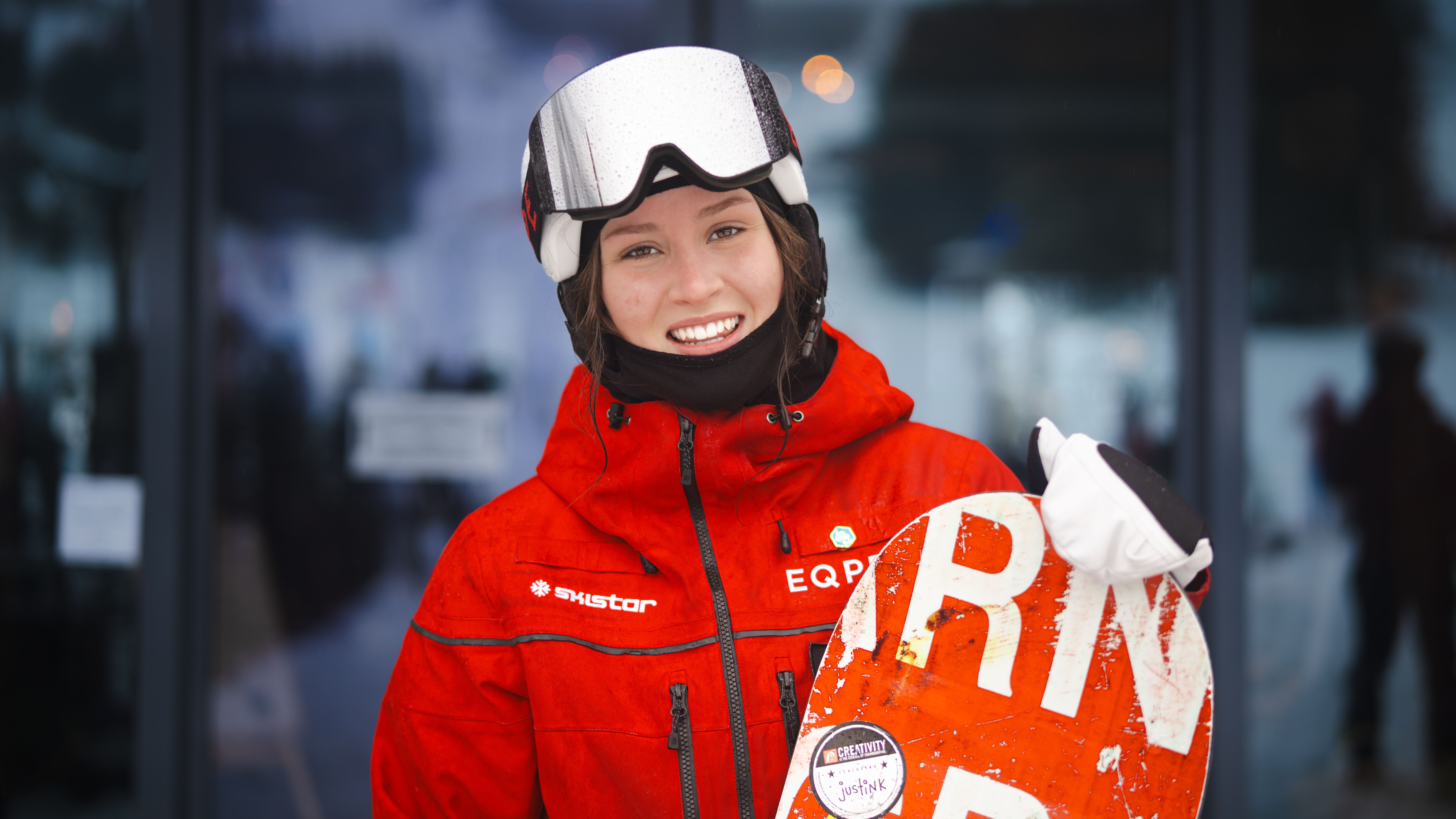 Snowboard instructor Wilma in Hemsedal ski resort