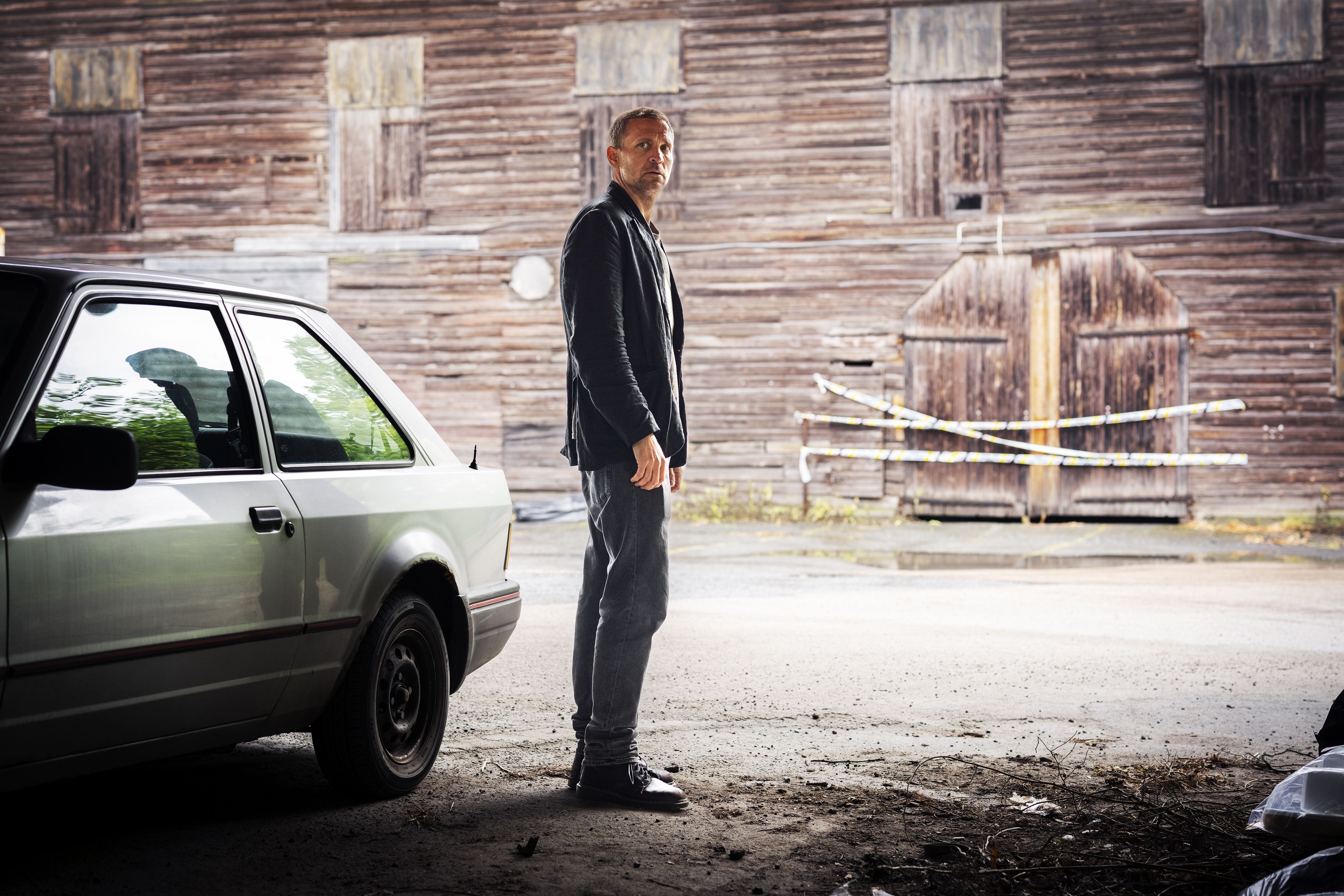 Tobias Santelmann as Harry Hole in the Netflix series