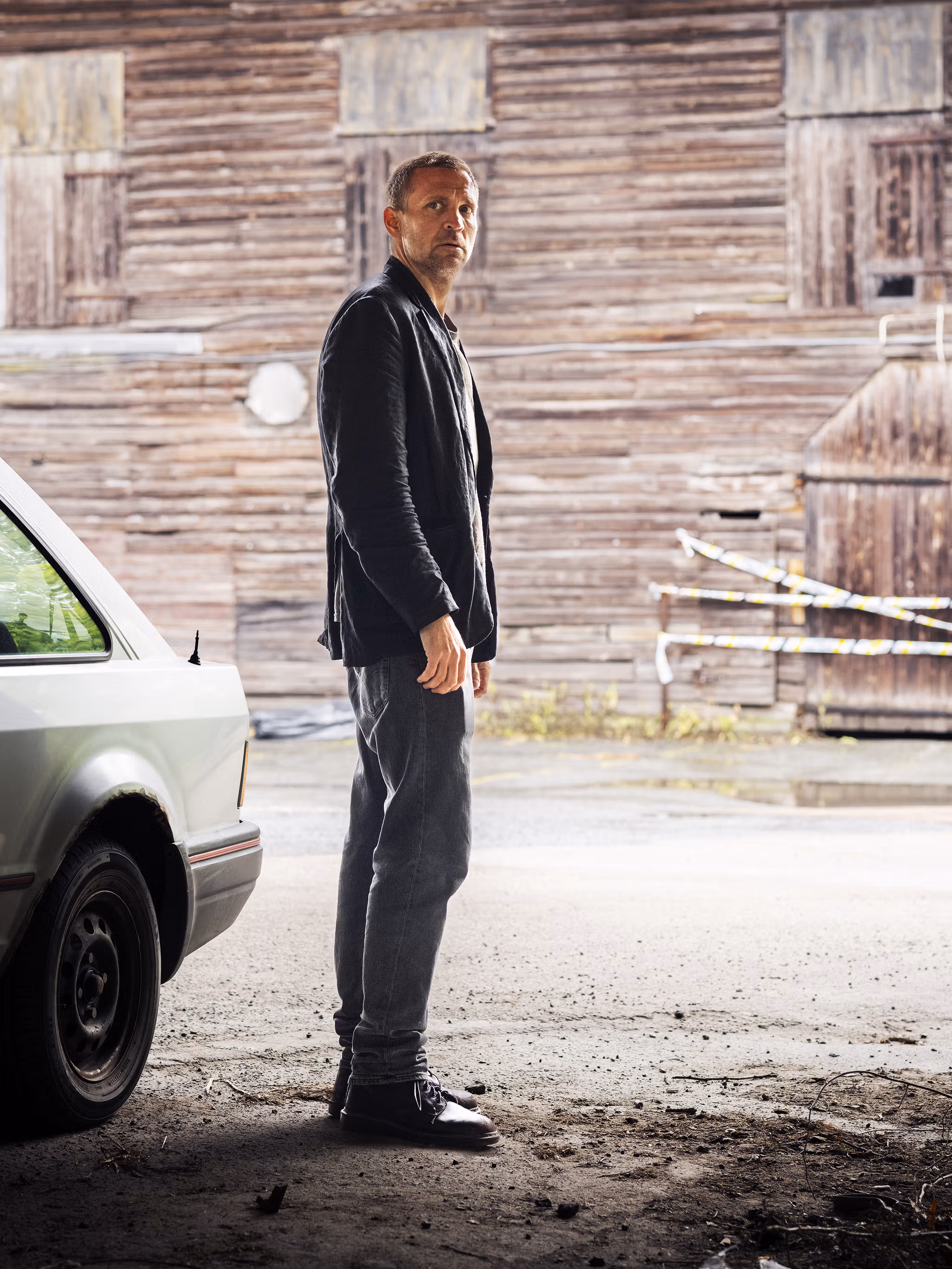 Tobias Santelmann as Harry Hole in the Netflix series