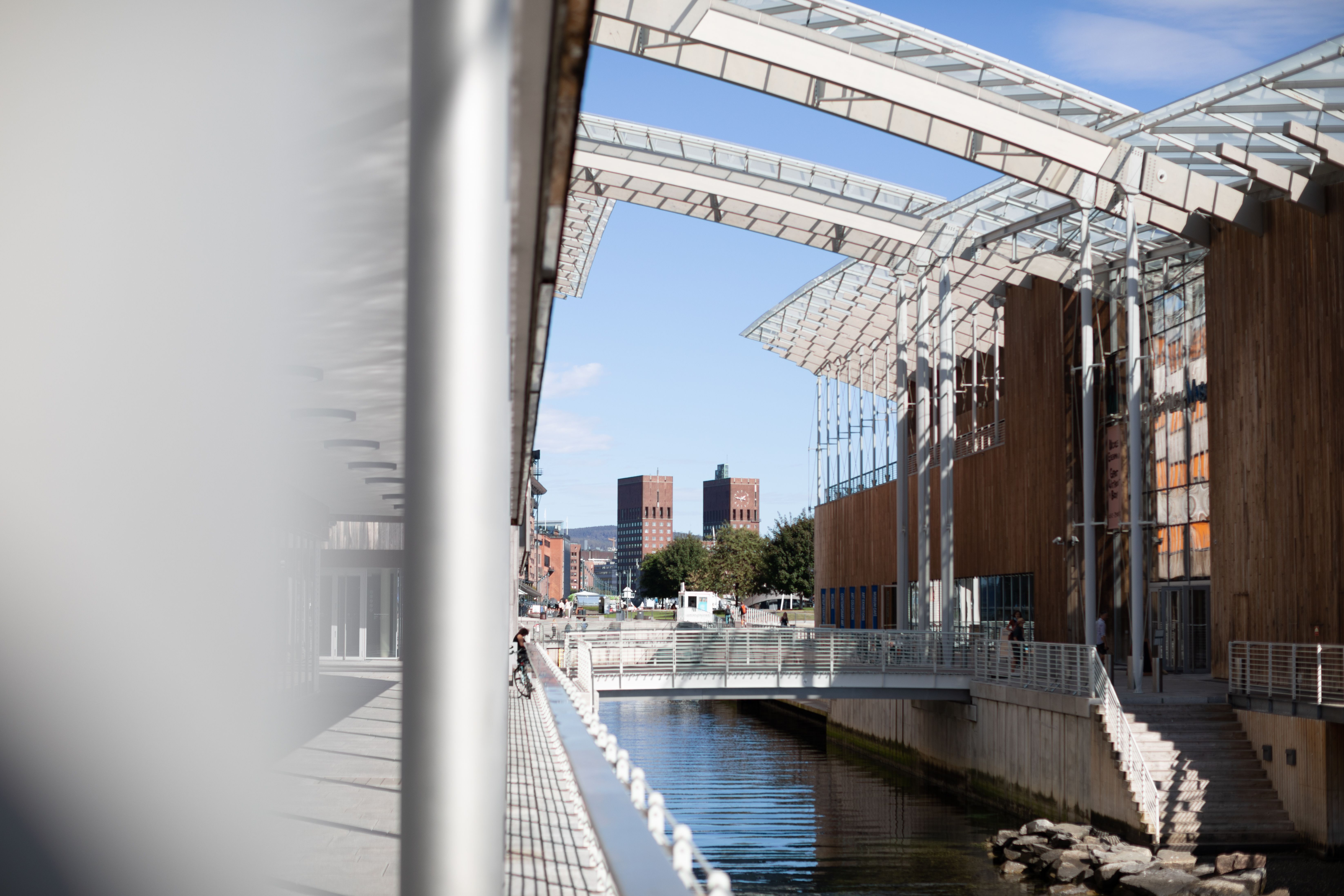 The Astrup Fearnley museum in Oslo, Eastern Norway