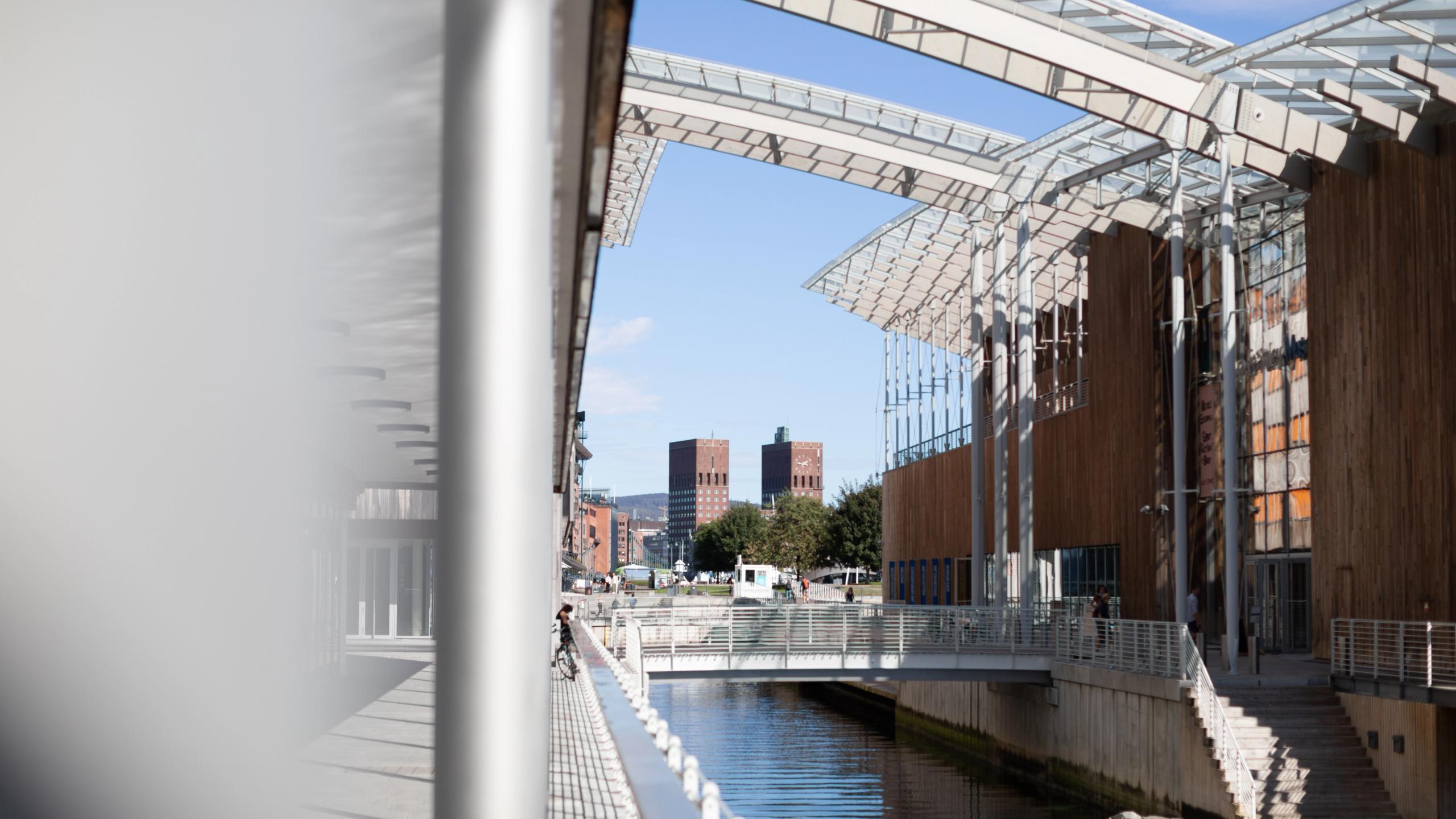 The Astrup Fearnley museum in Oslo, Eastern Norway