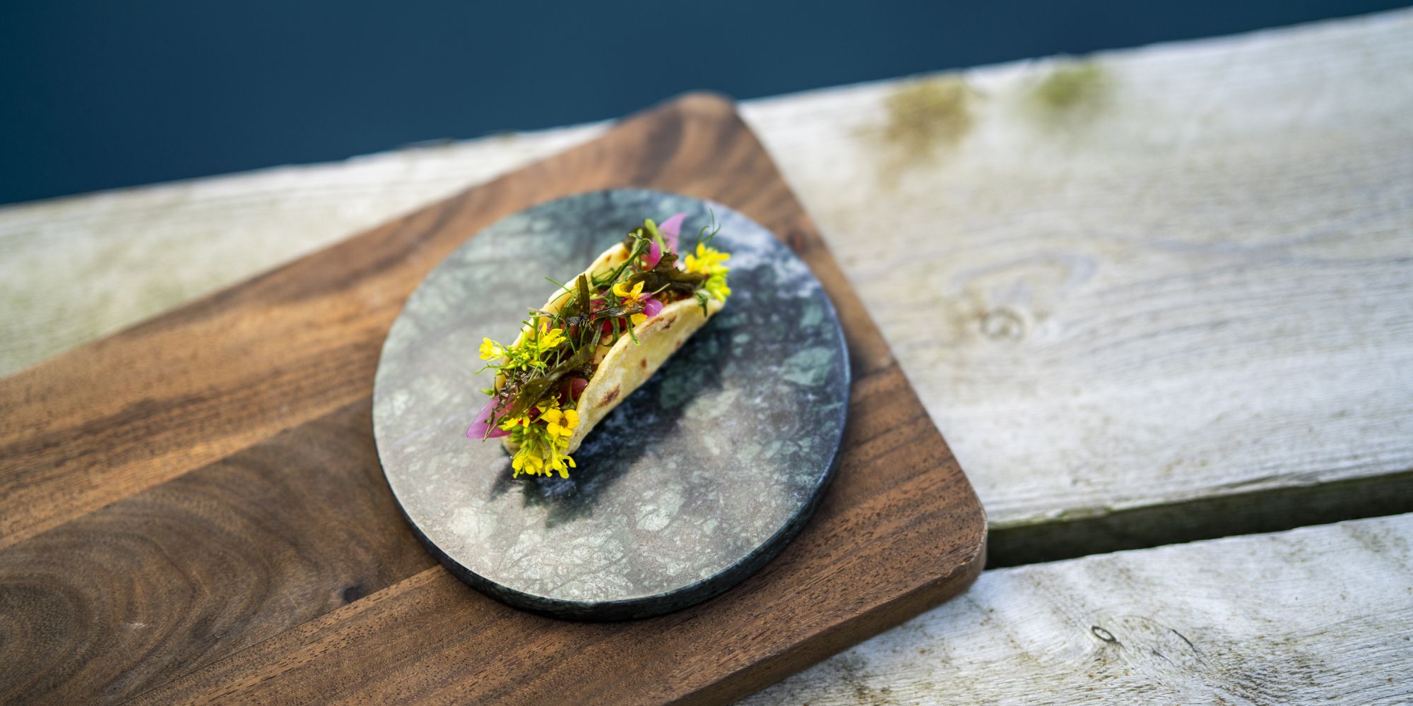 Taco med tørrfisk