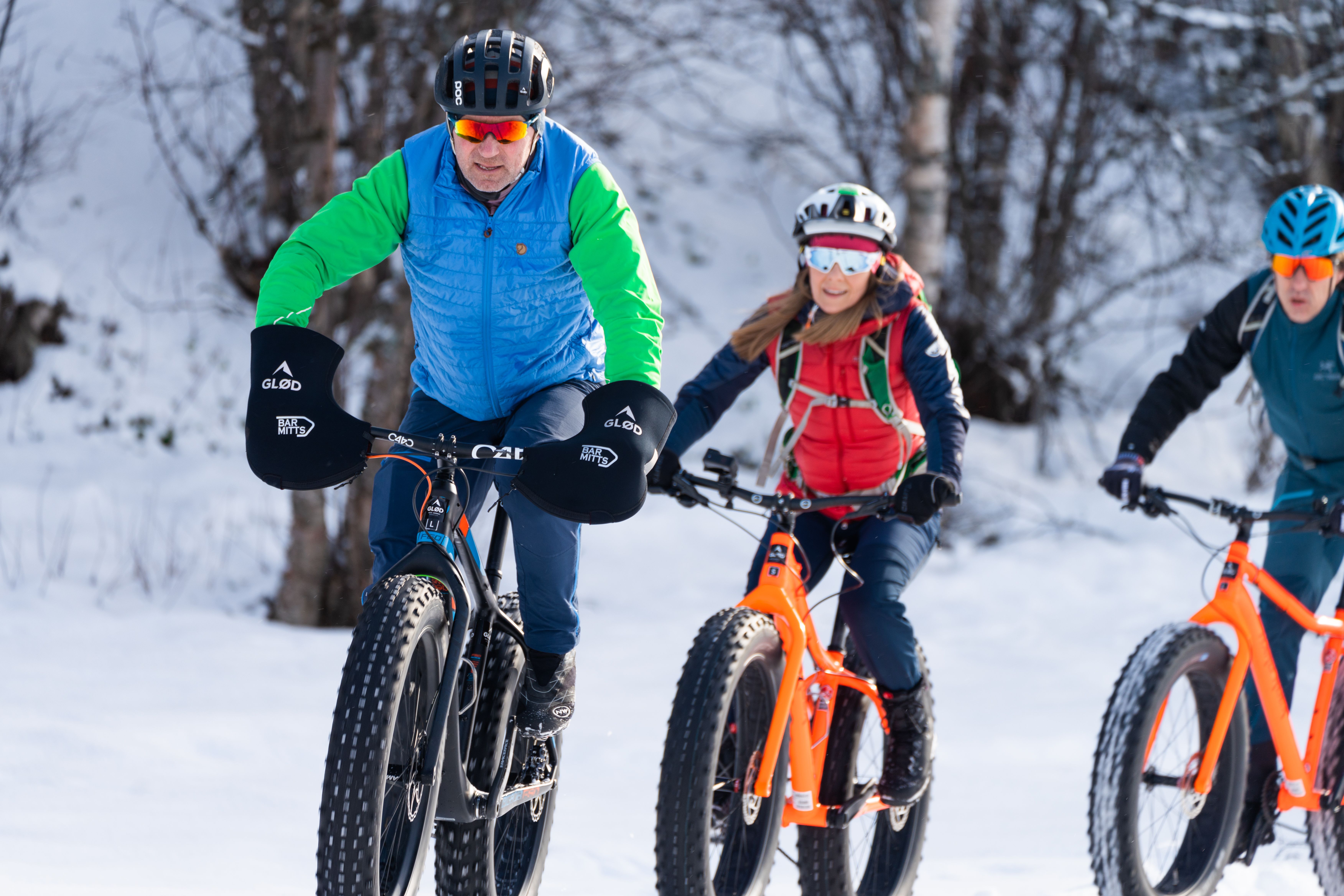 People on fatbikes
