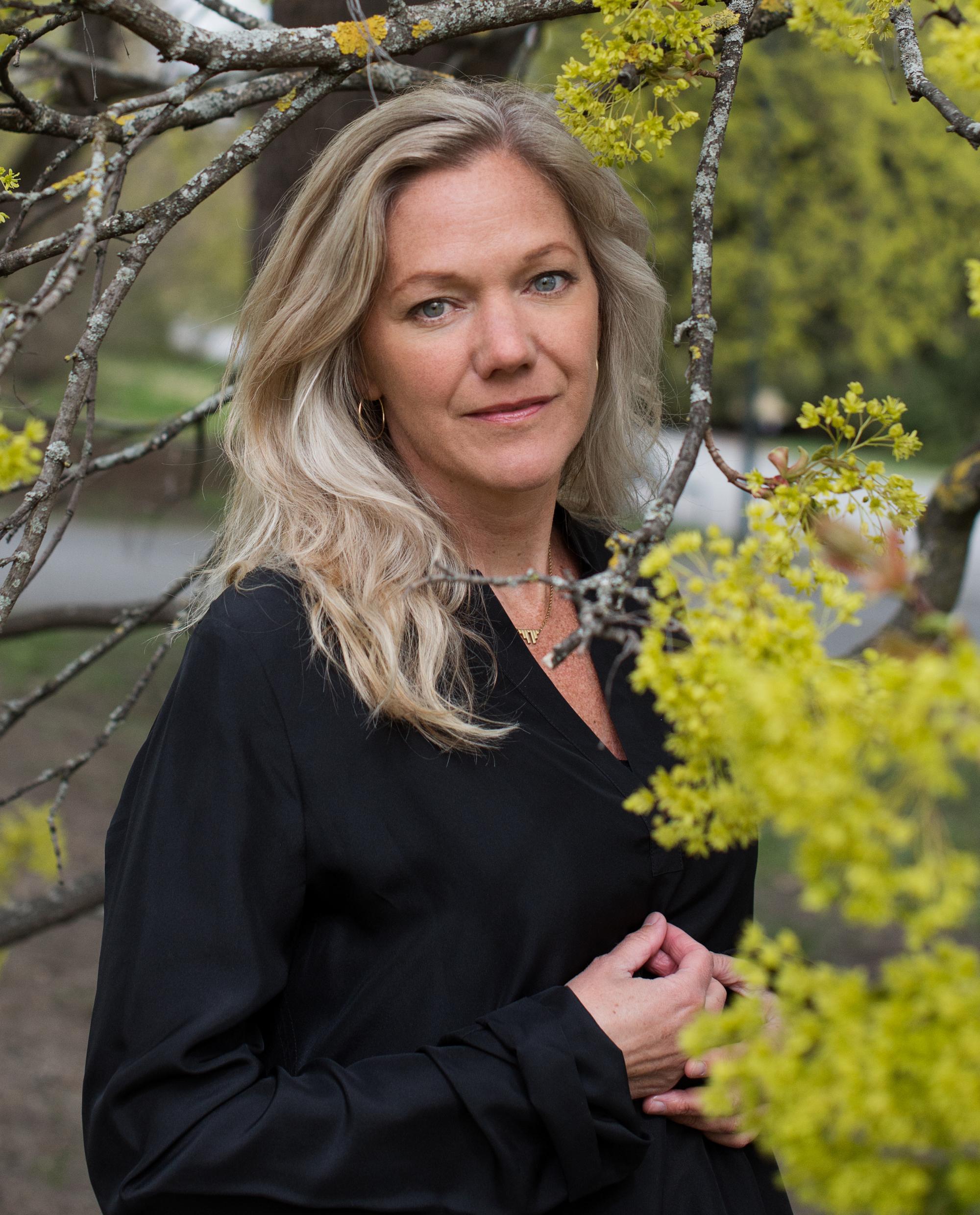 Portrait of author Maja Lunde
