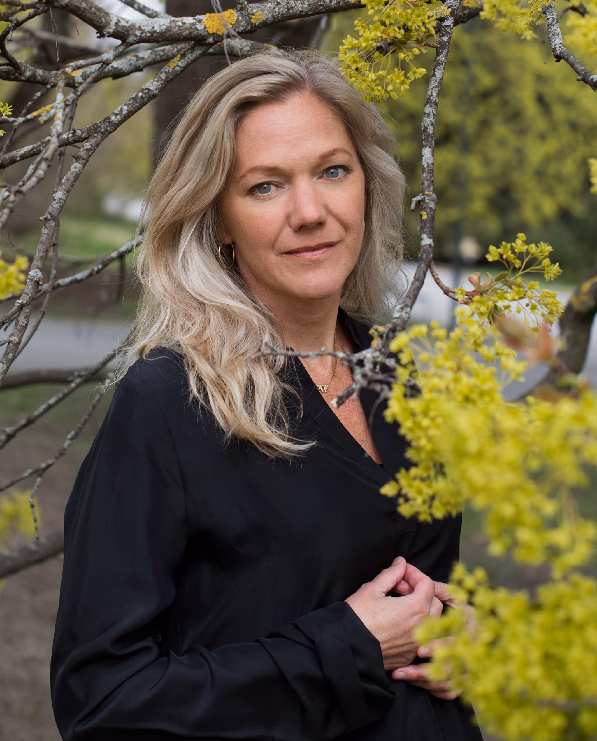 Portrait of author Maja Lunde