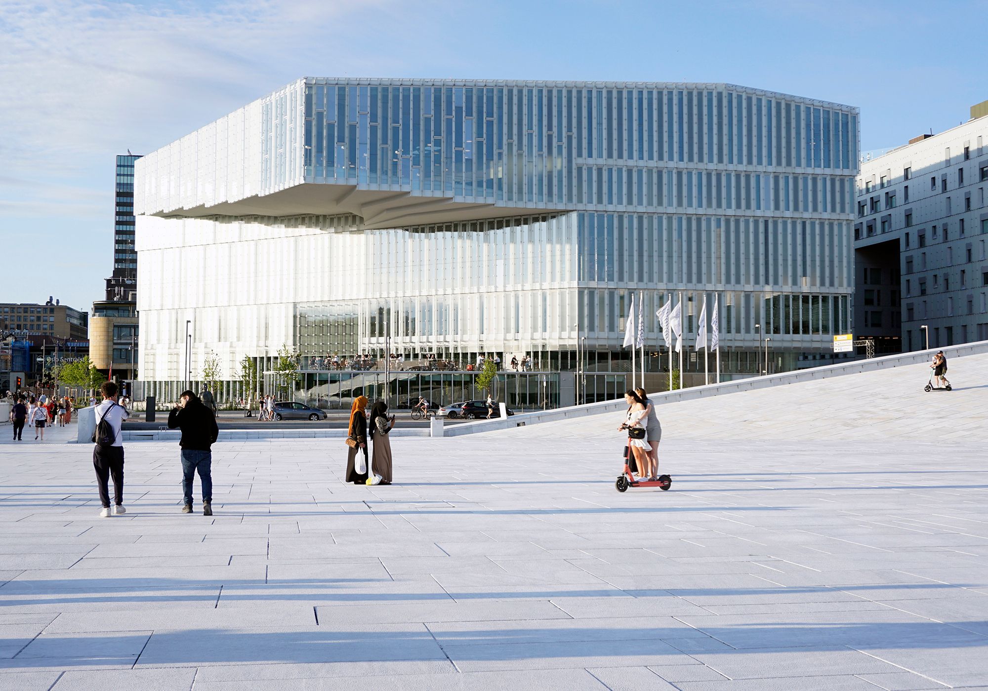 Oslos huvudbibliotek Deichman Bjørvika, Østlandet