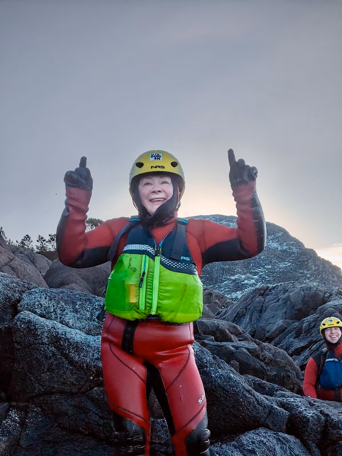 Yvonne Haagensen coasteering