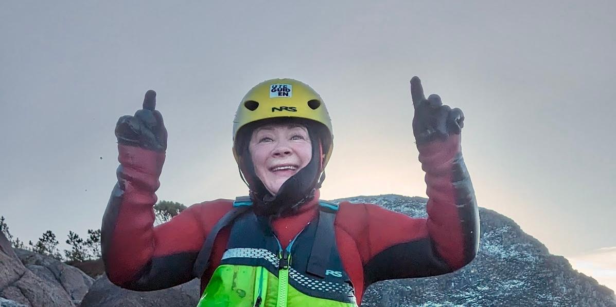 Yvonne Haagensen coasteering