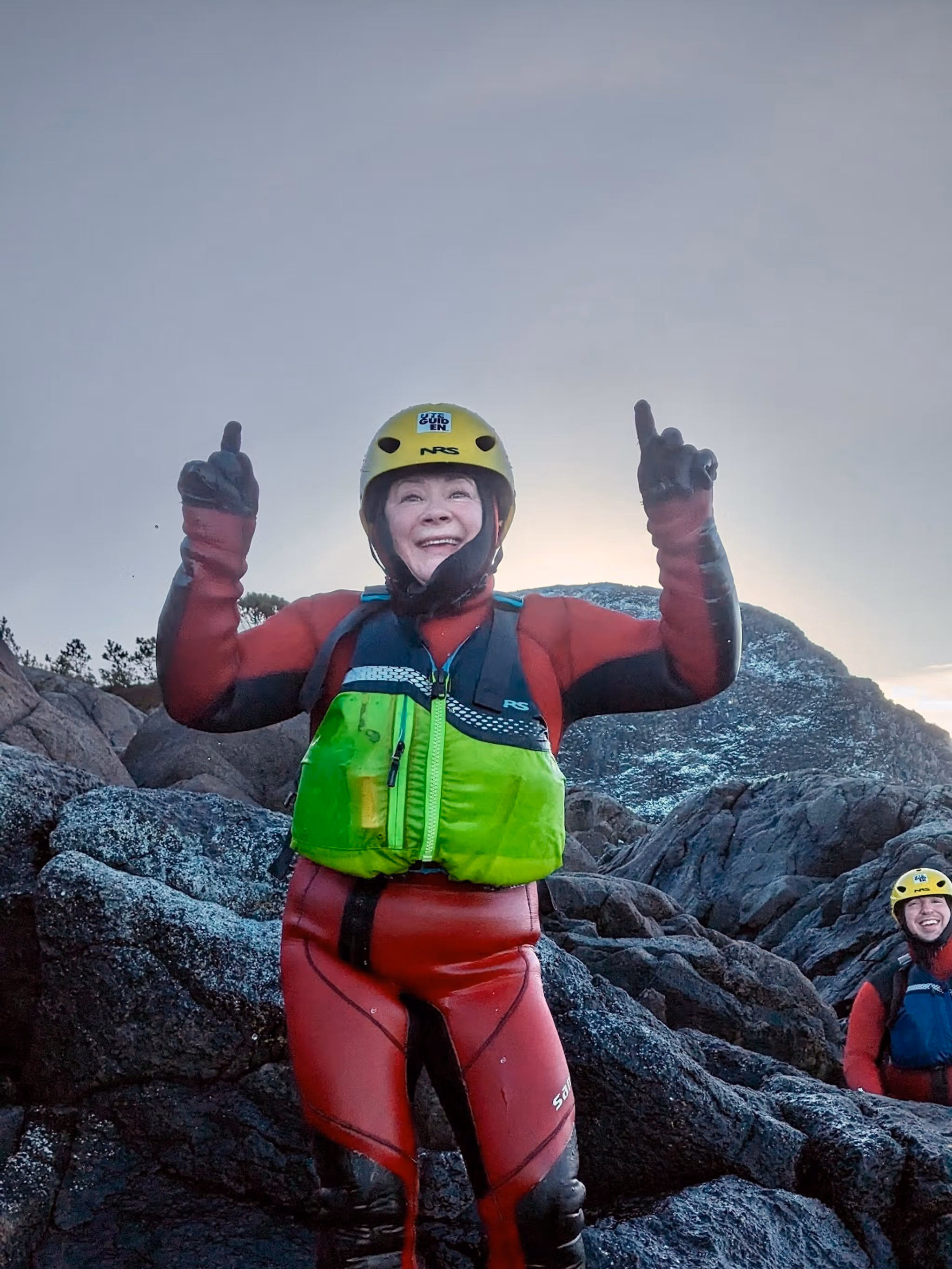Yvonne Haagensen coasteering