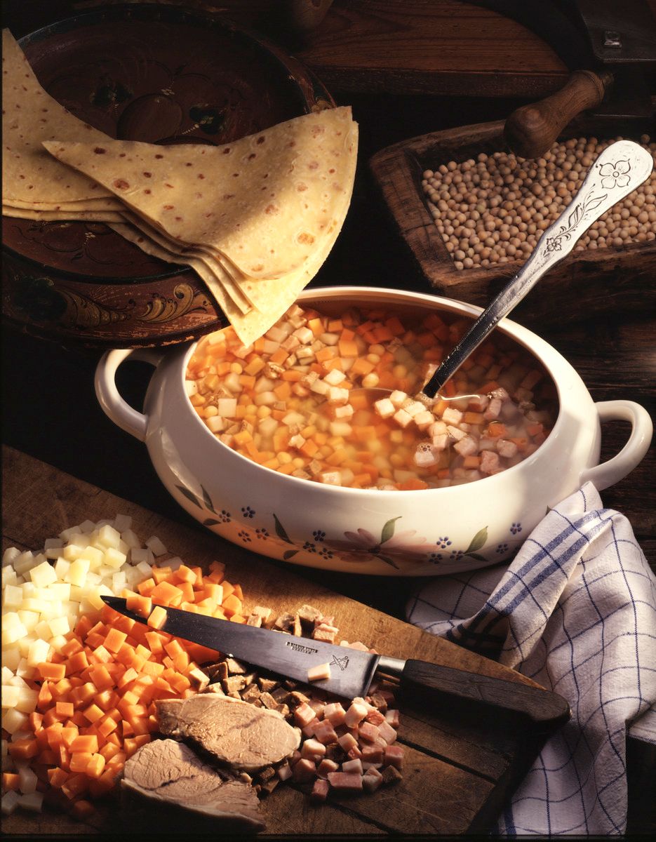 Traditional local food from Hallingdal in Eastern Norway