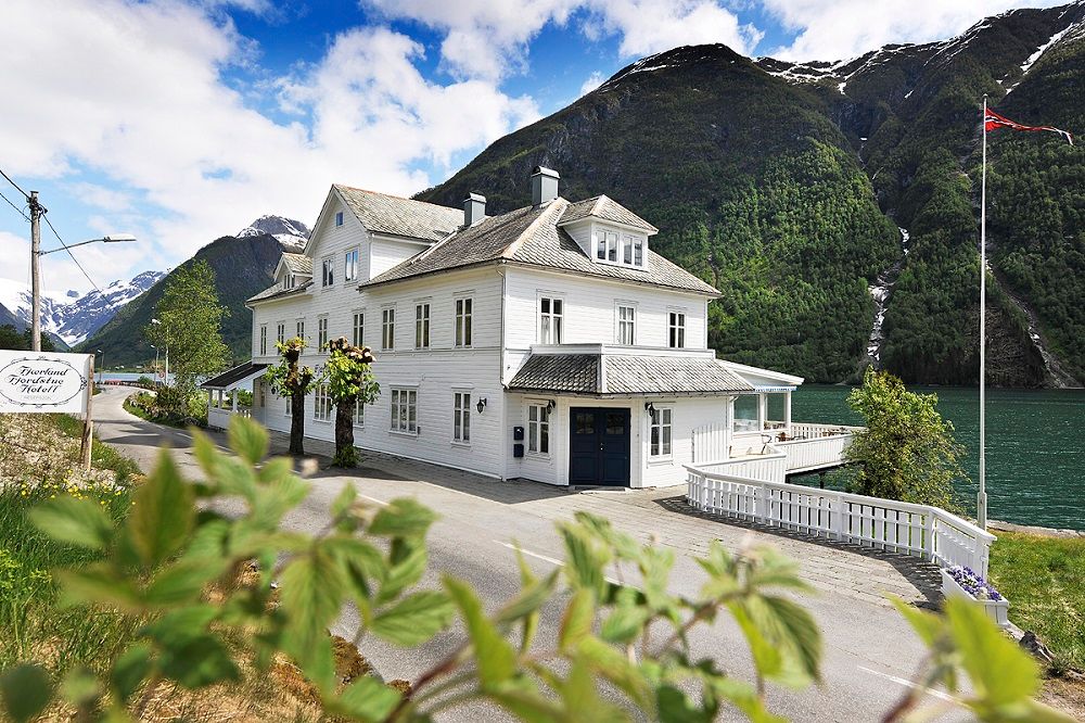 Fjærland Fjordstove in Fjærland.