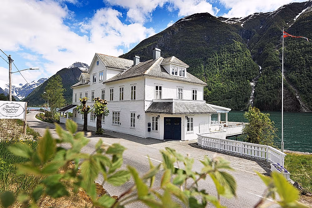 Fjærland Fjordstove in Fjærland.