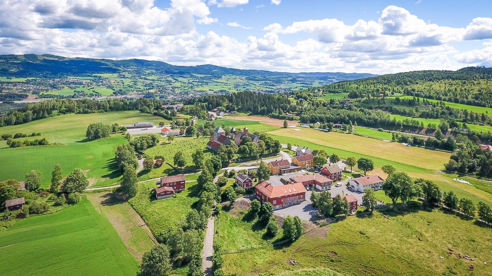 Overview of Granavollen, Eastern Norway