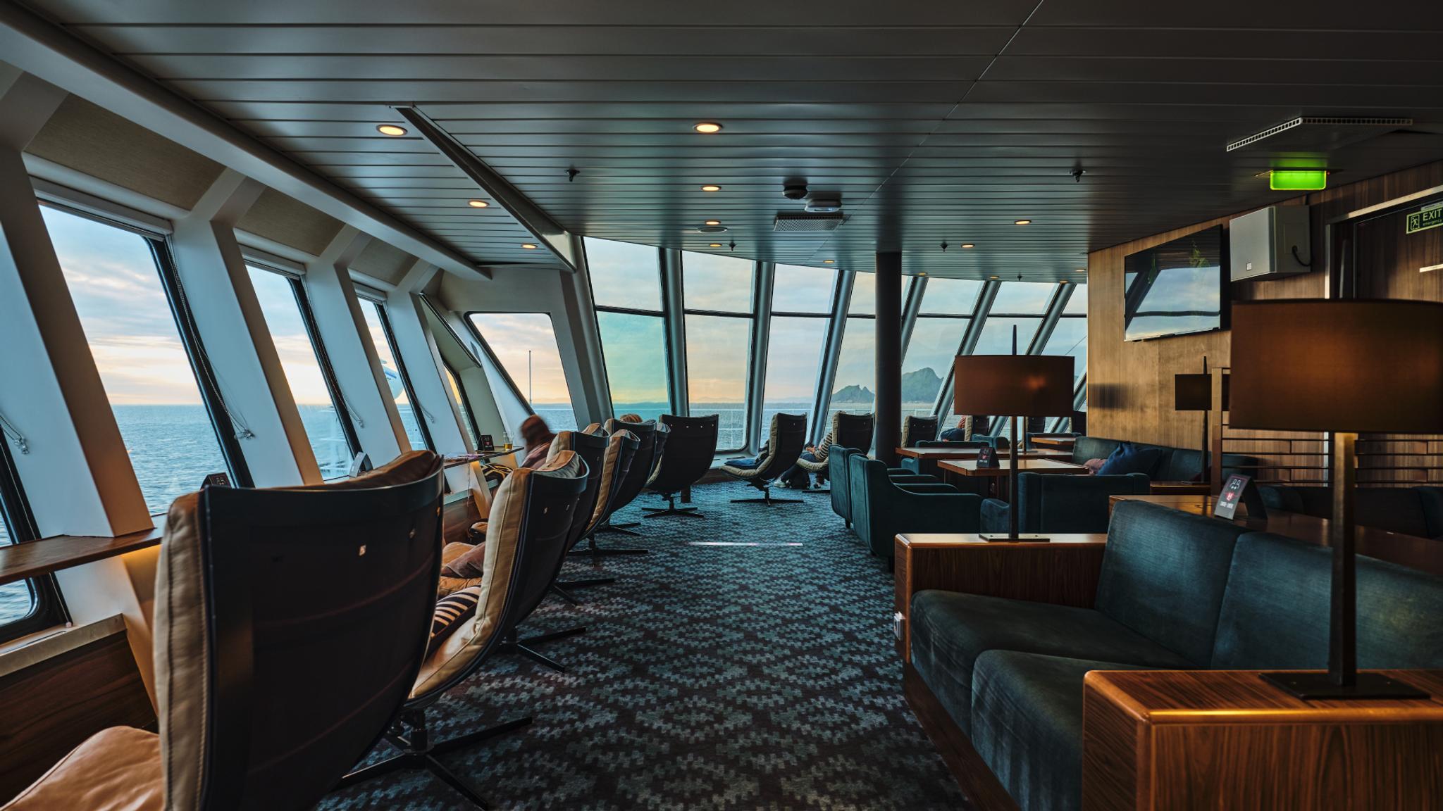 Bar at Hurtigruten