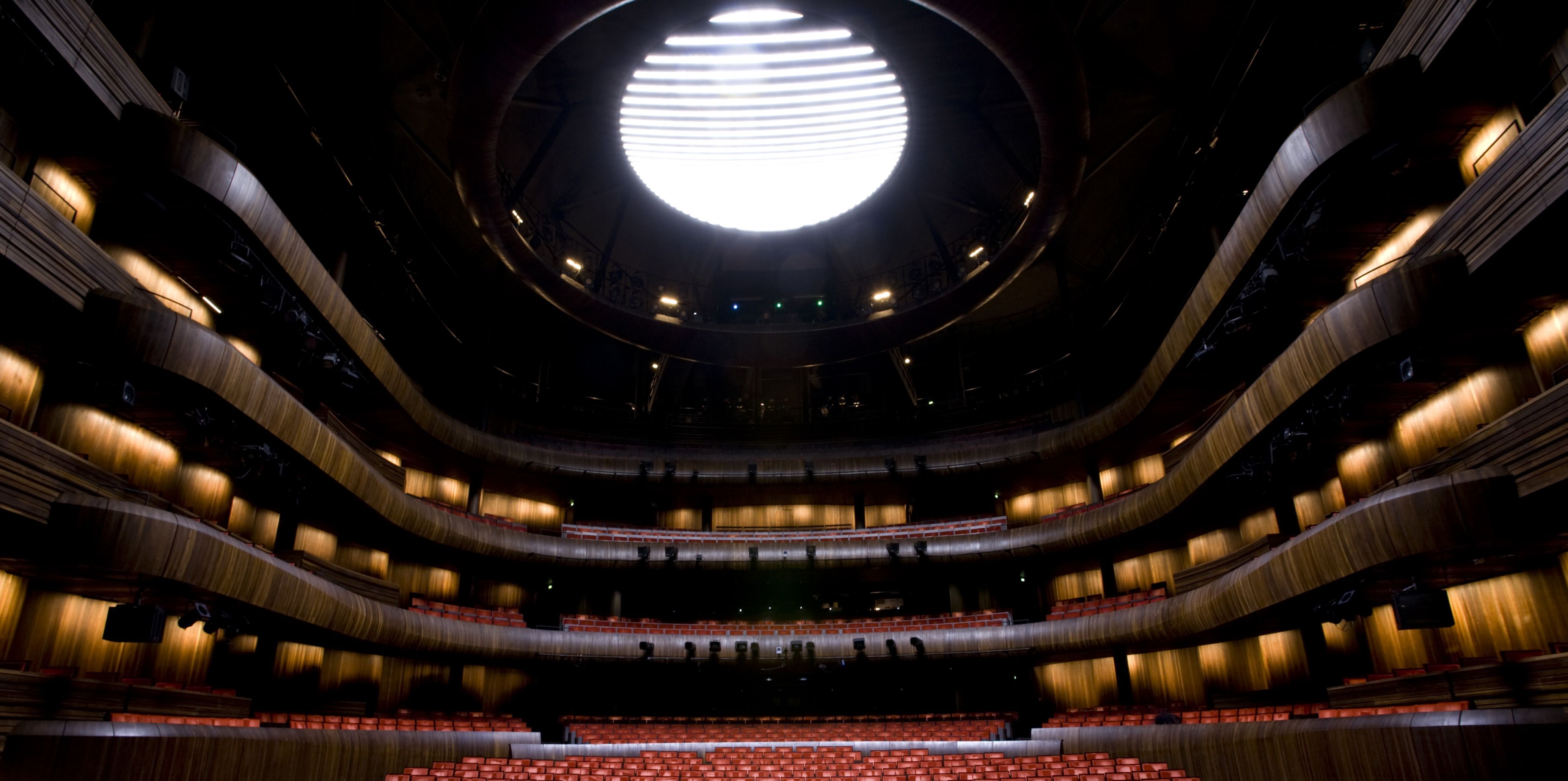 The main scene at the Opera House in Oslo