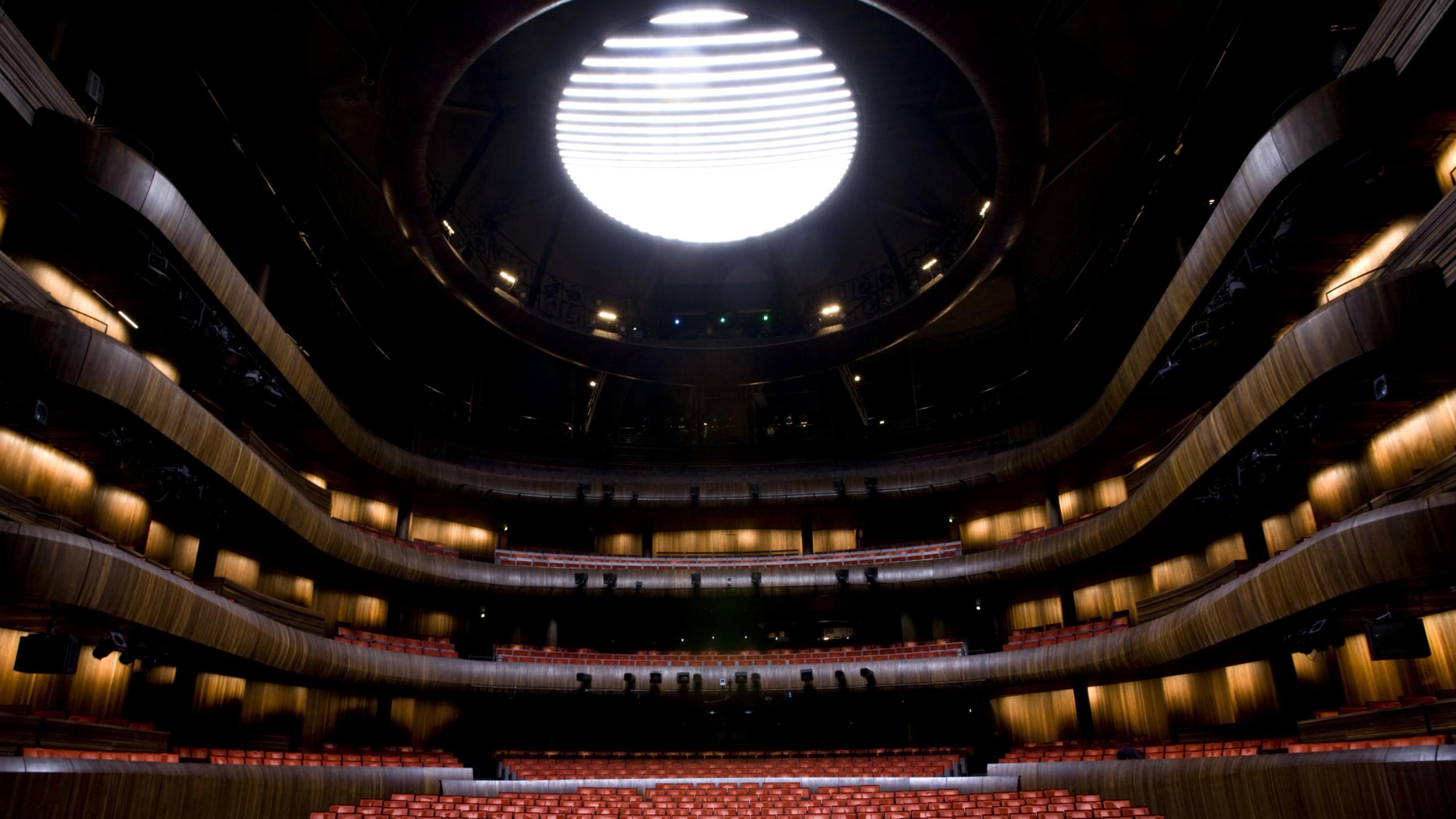 The main scene at the Opera House in Oslo