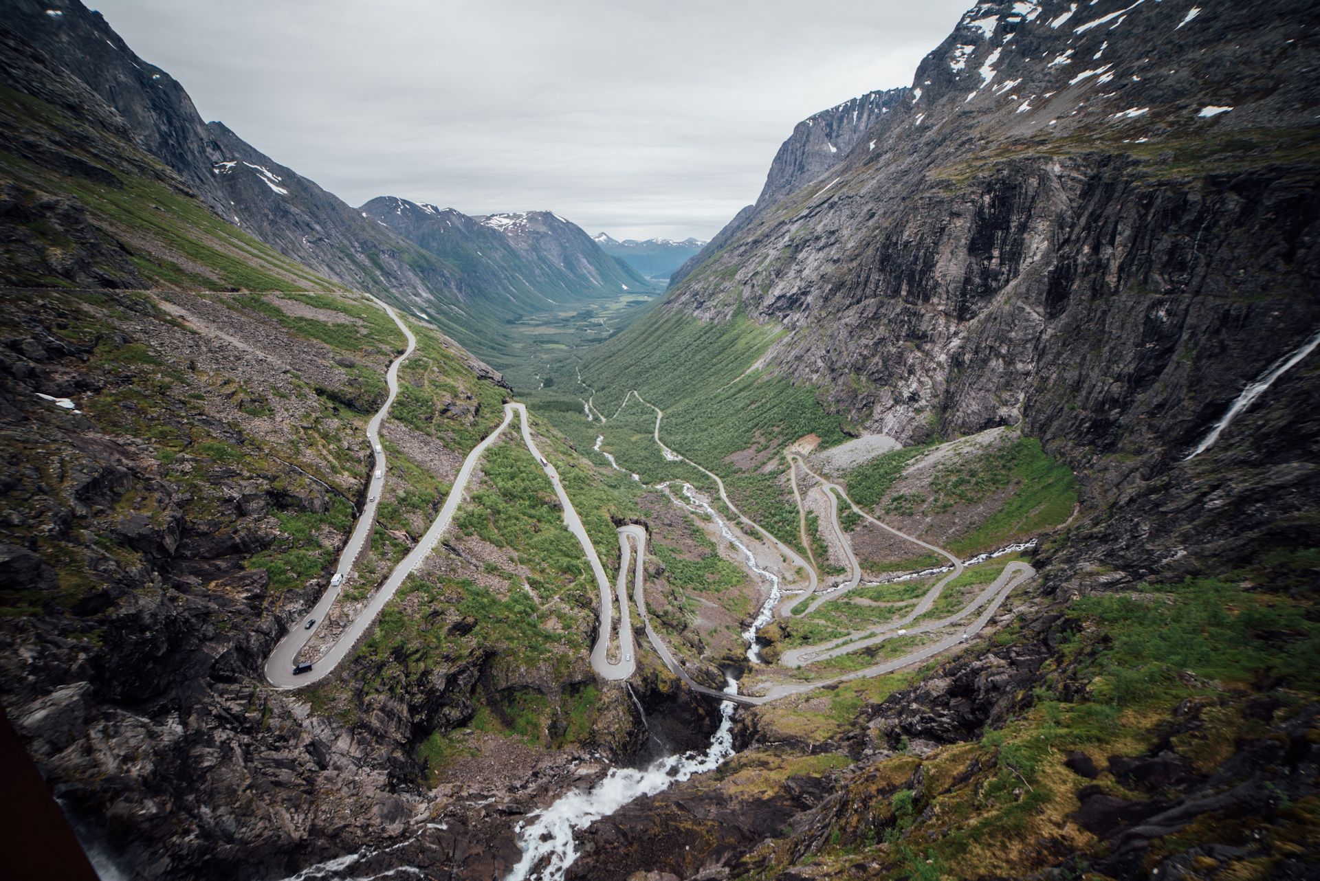 Trollstigen road in Norway