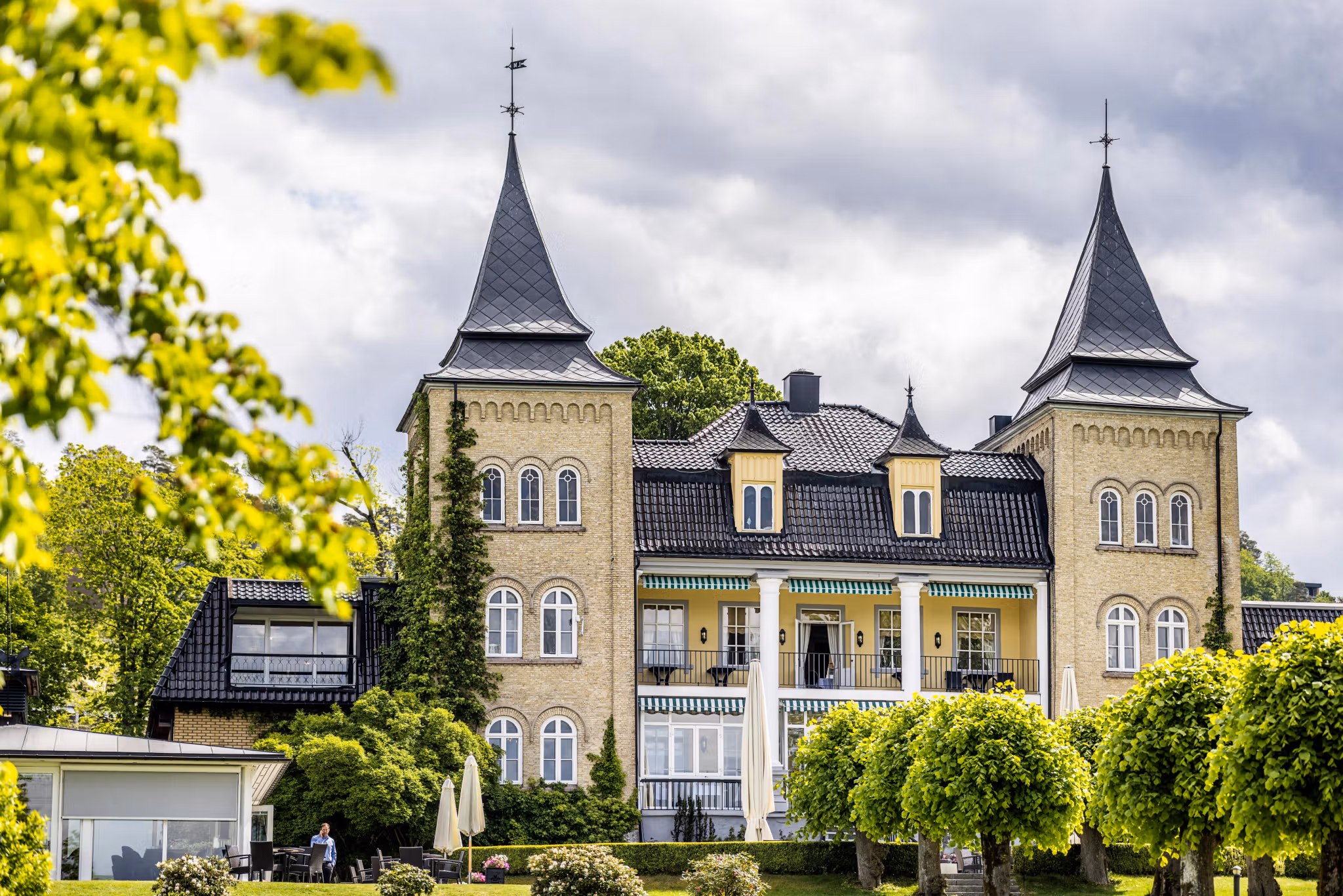 Hotell Refsnes Gods - fasade