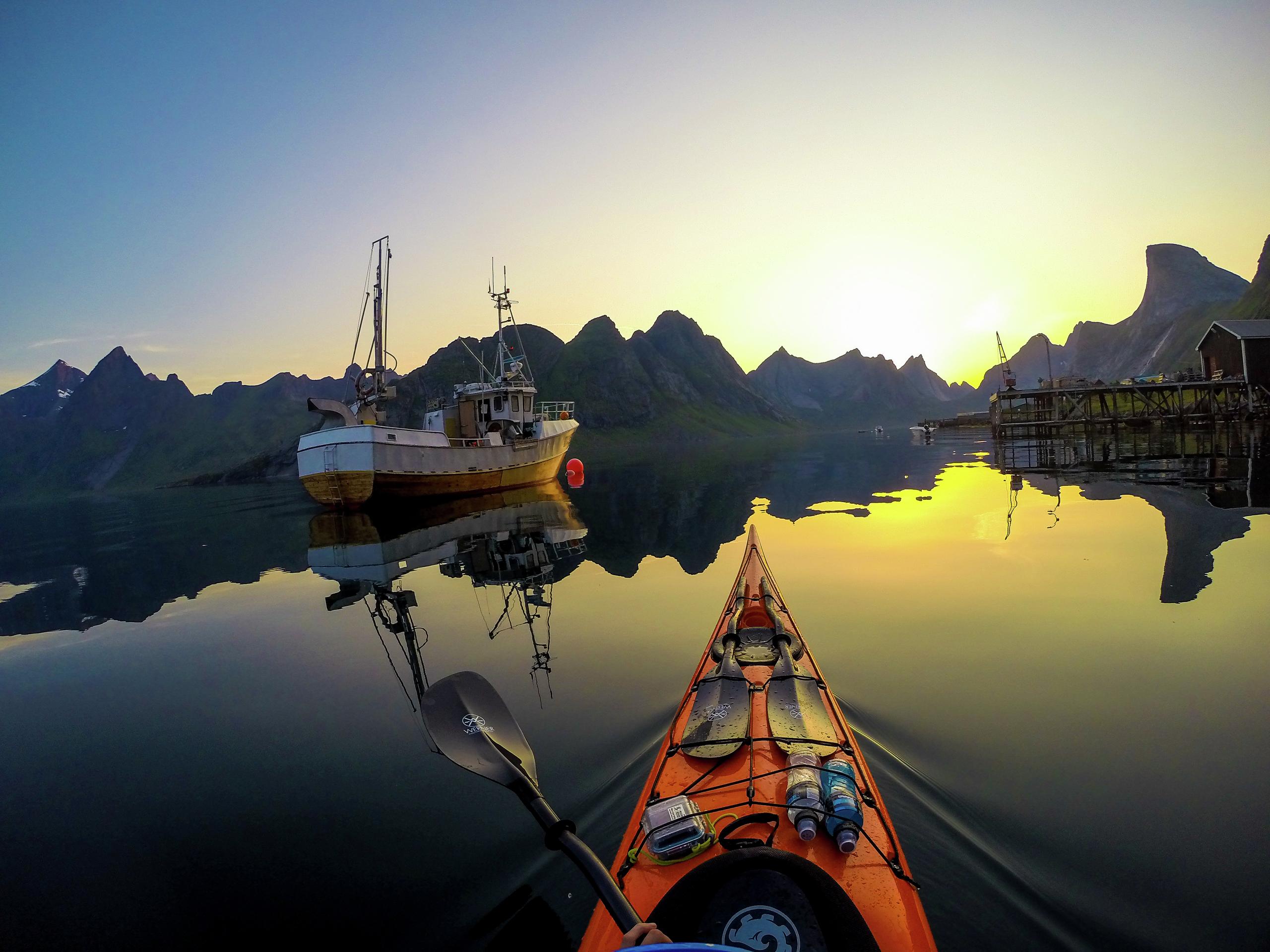 Kjerkfjorden, Lofoten