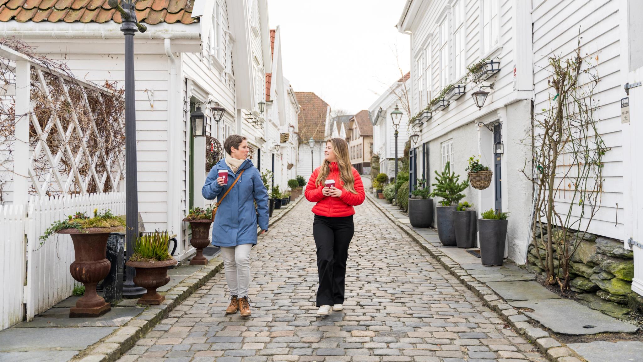 Coffee stroll in Old Stavanger